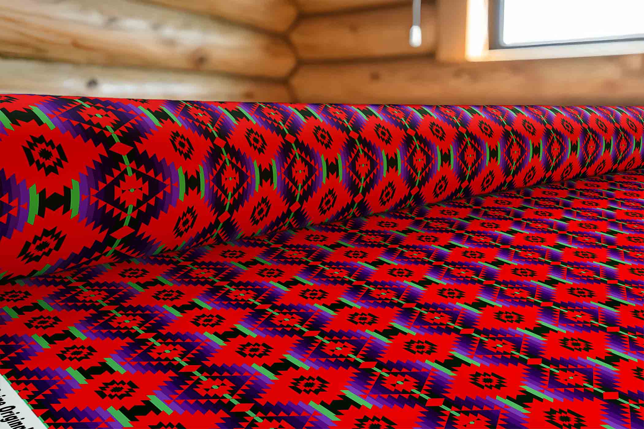 Cree Confederacy Chicken Dance 42 Inch Cotton Poplin Pre Order