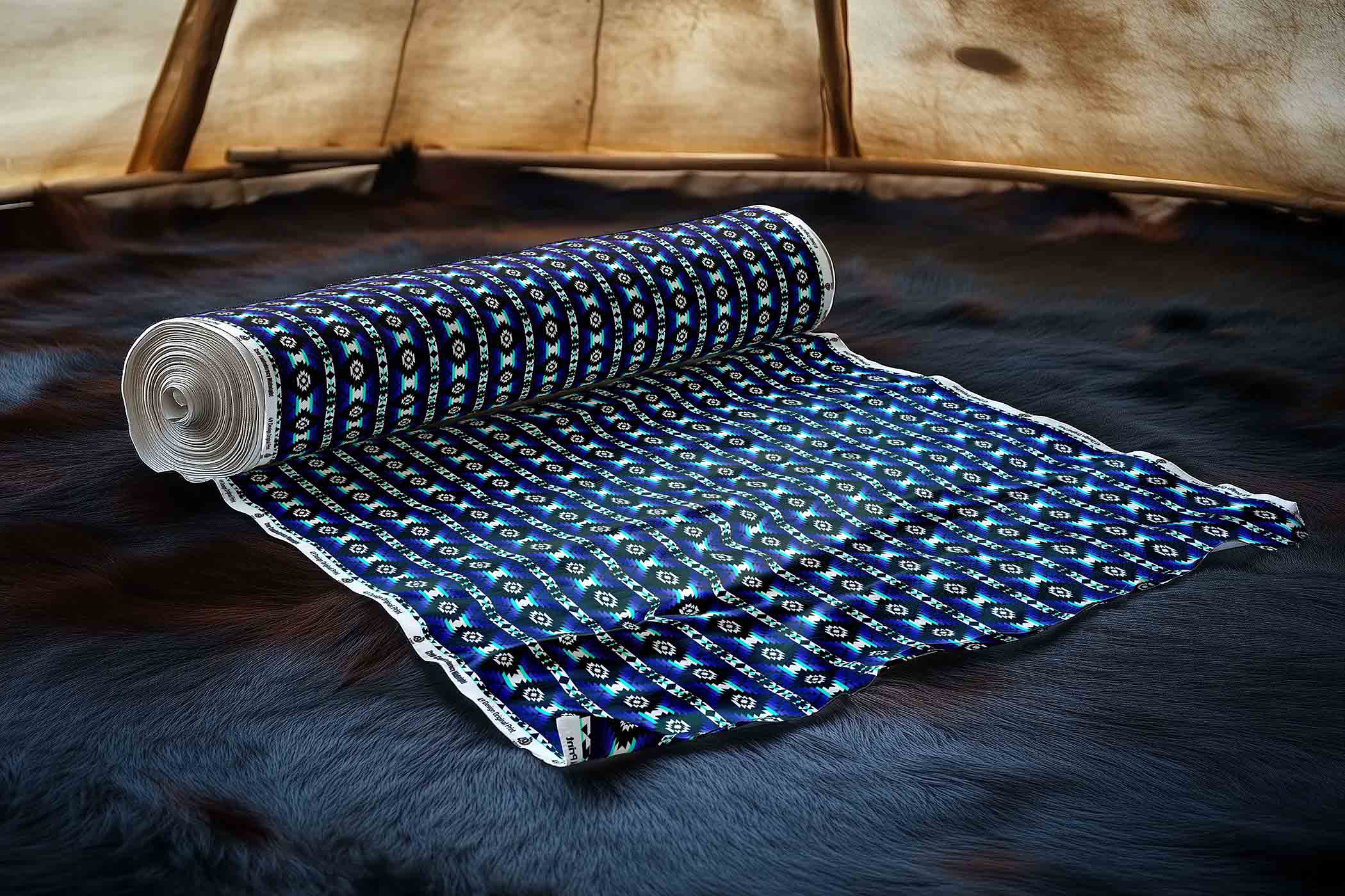 Cree Confederacy Midnight 42 Inch Cotton Poplin Pre Order