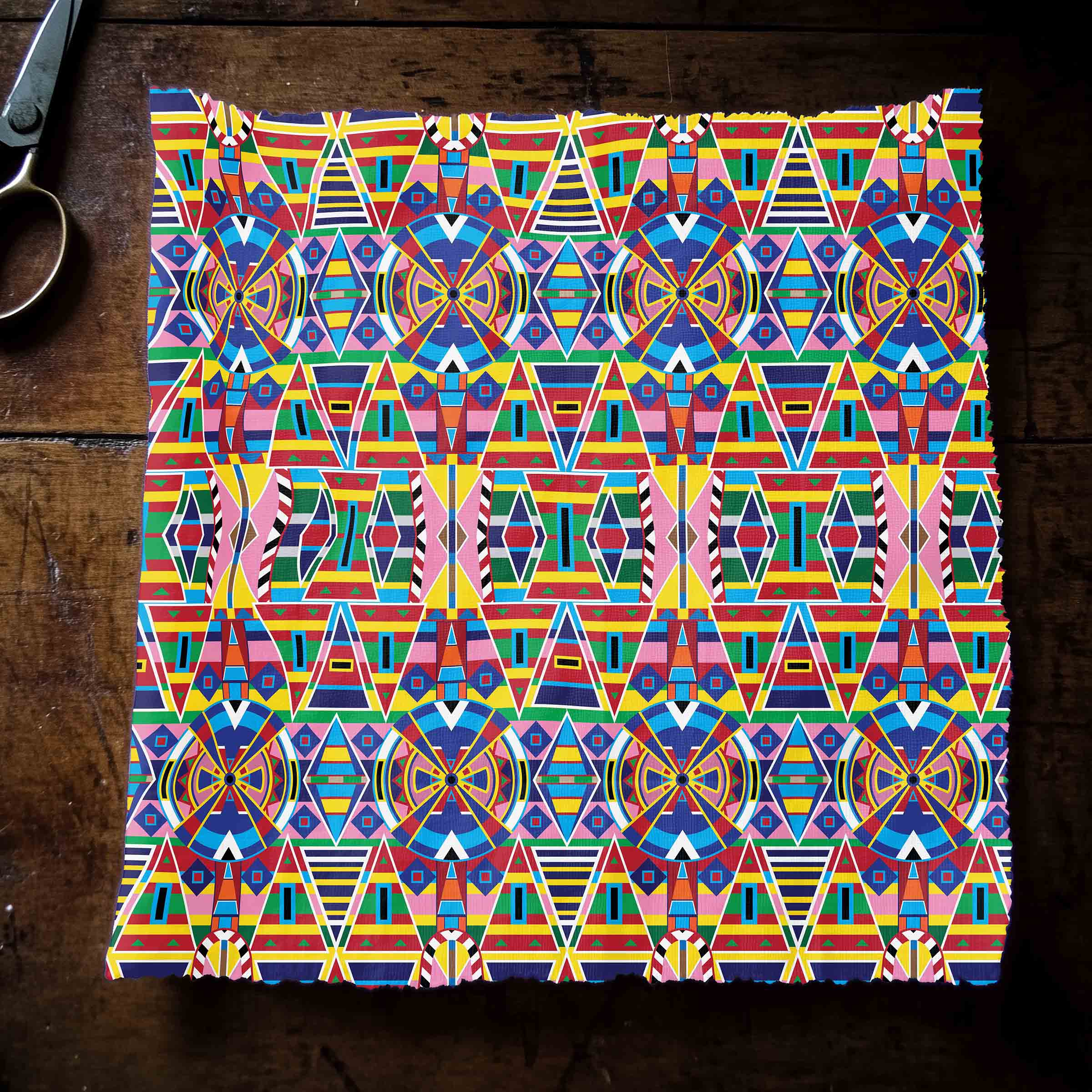 Crow Captive 42 Inch Cotton Poplin Pre Order