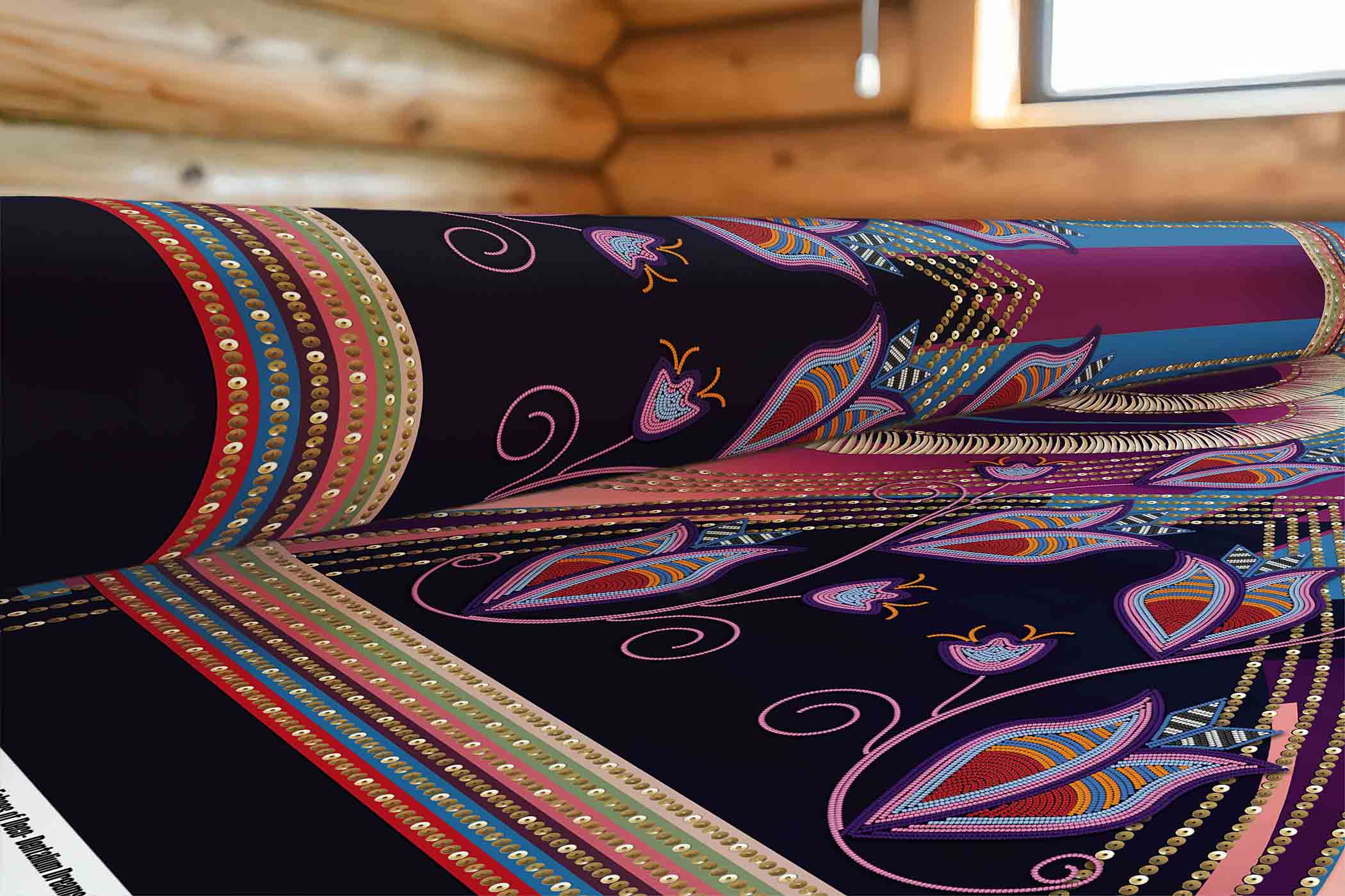 EOD- Dentalium Dreams Sky 42 Inch Cotton Poplin Pre Order