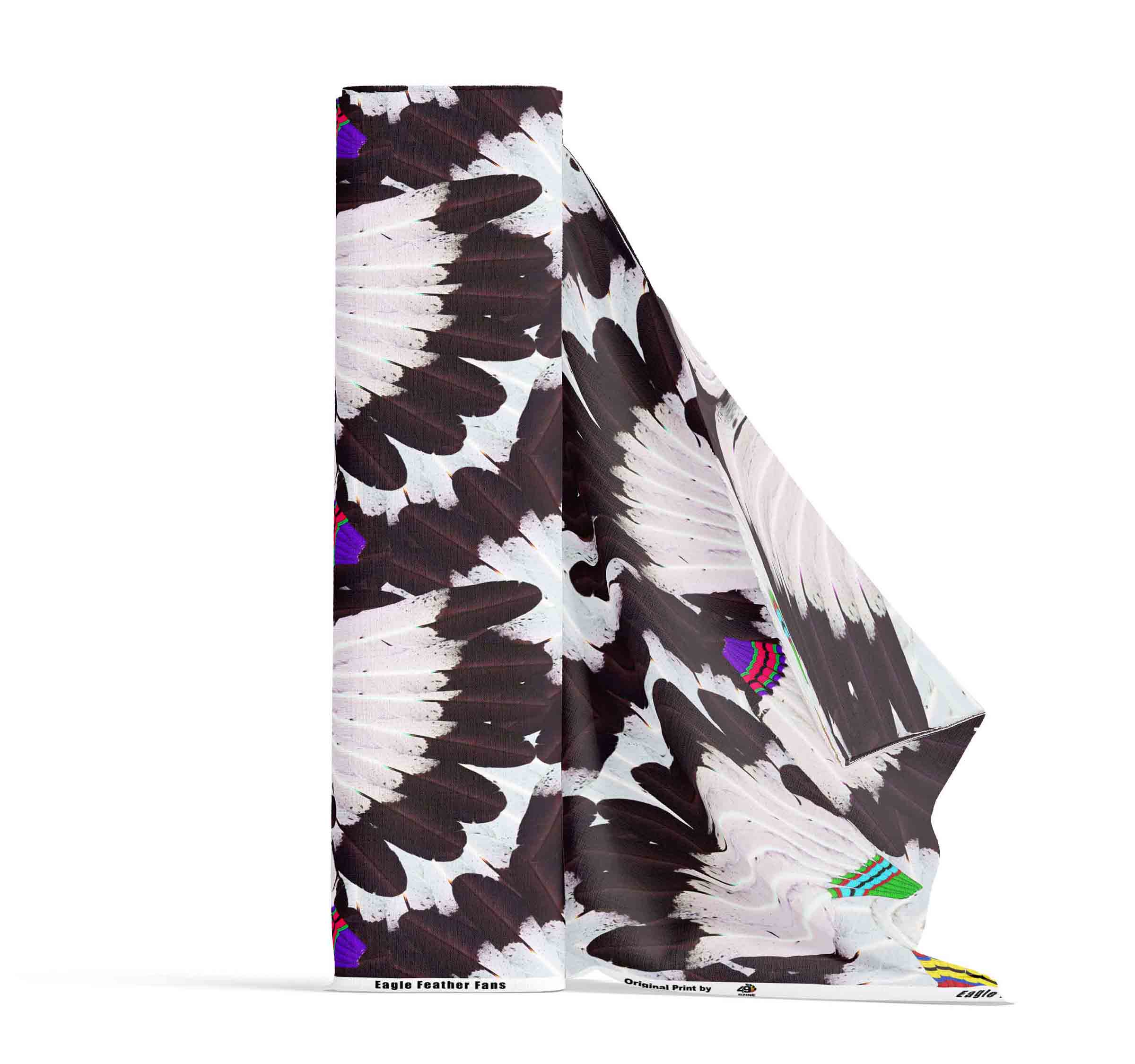 Eagle Feather Fans 42 Inch Cotton Poplin Pre Order