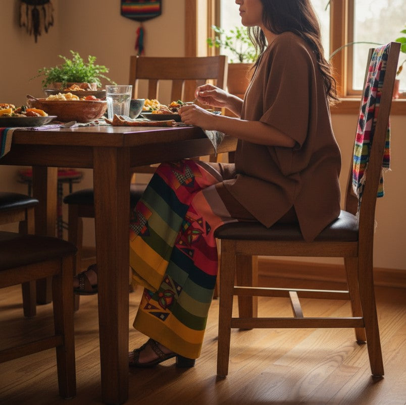 Earth's Blanket Ribbon Pants