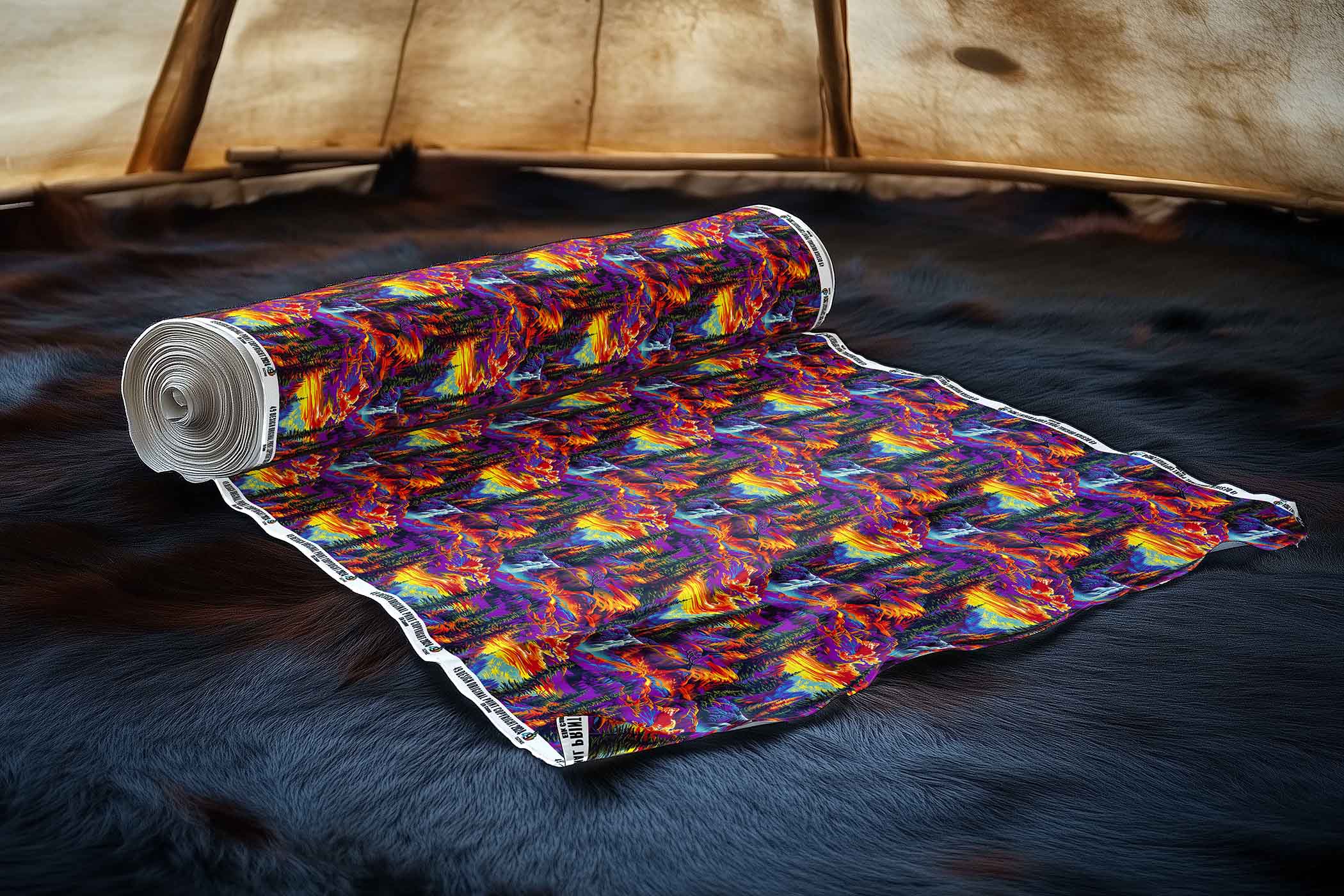 Elk Camo 42 Inch Cotton Poplin Pre Order