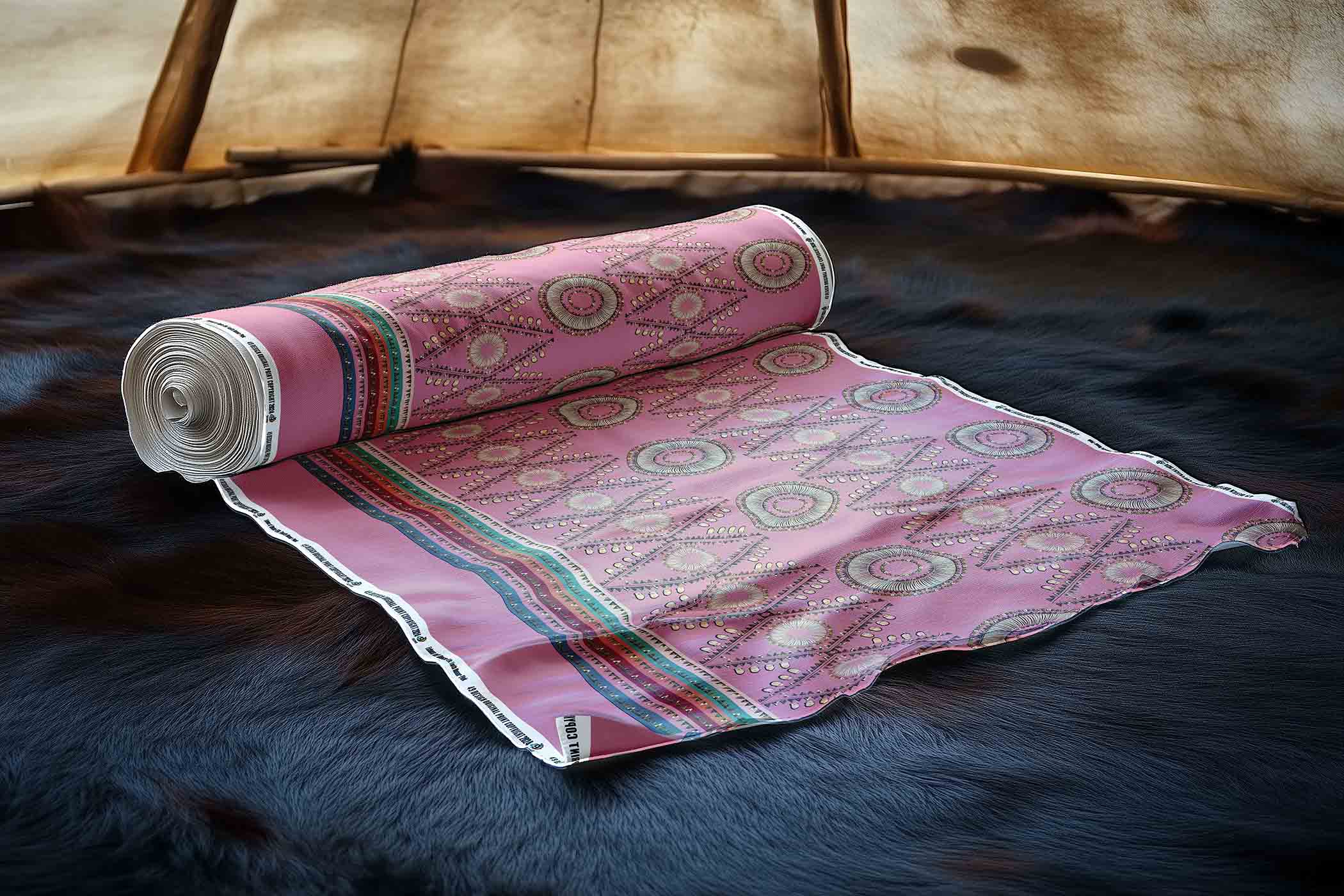 EOD- Elk Tooth Honor Pink 42 Inch Cotton Poplin Pre Order