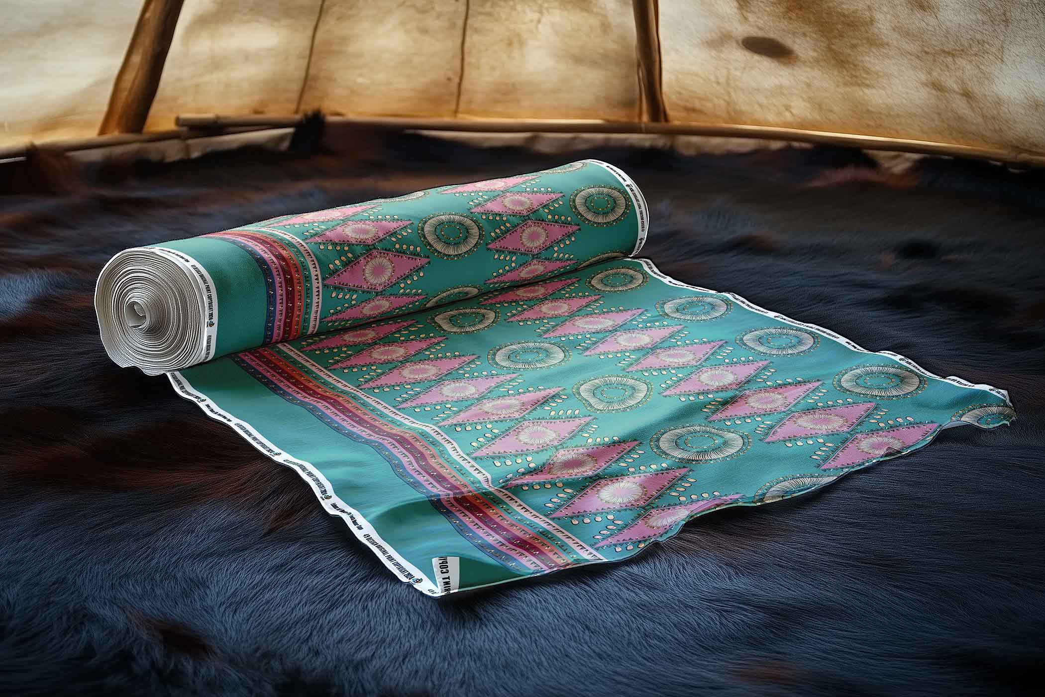 EOD- Elk Tooth Honor Sage 42 Inch Cotton Poplin Pre Order