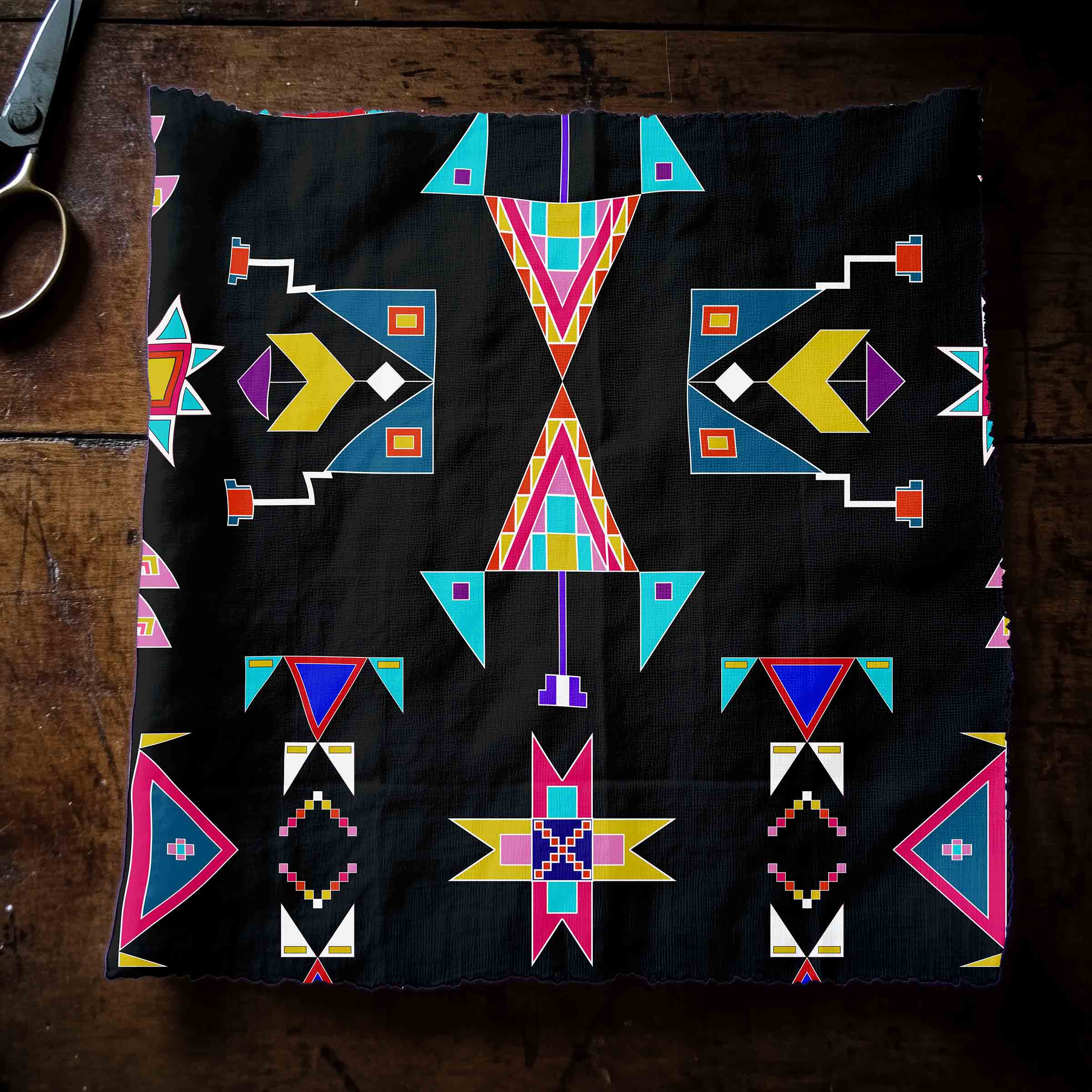 Enemy Territory Black 42 Inch Cotton Poplin Pre Order