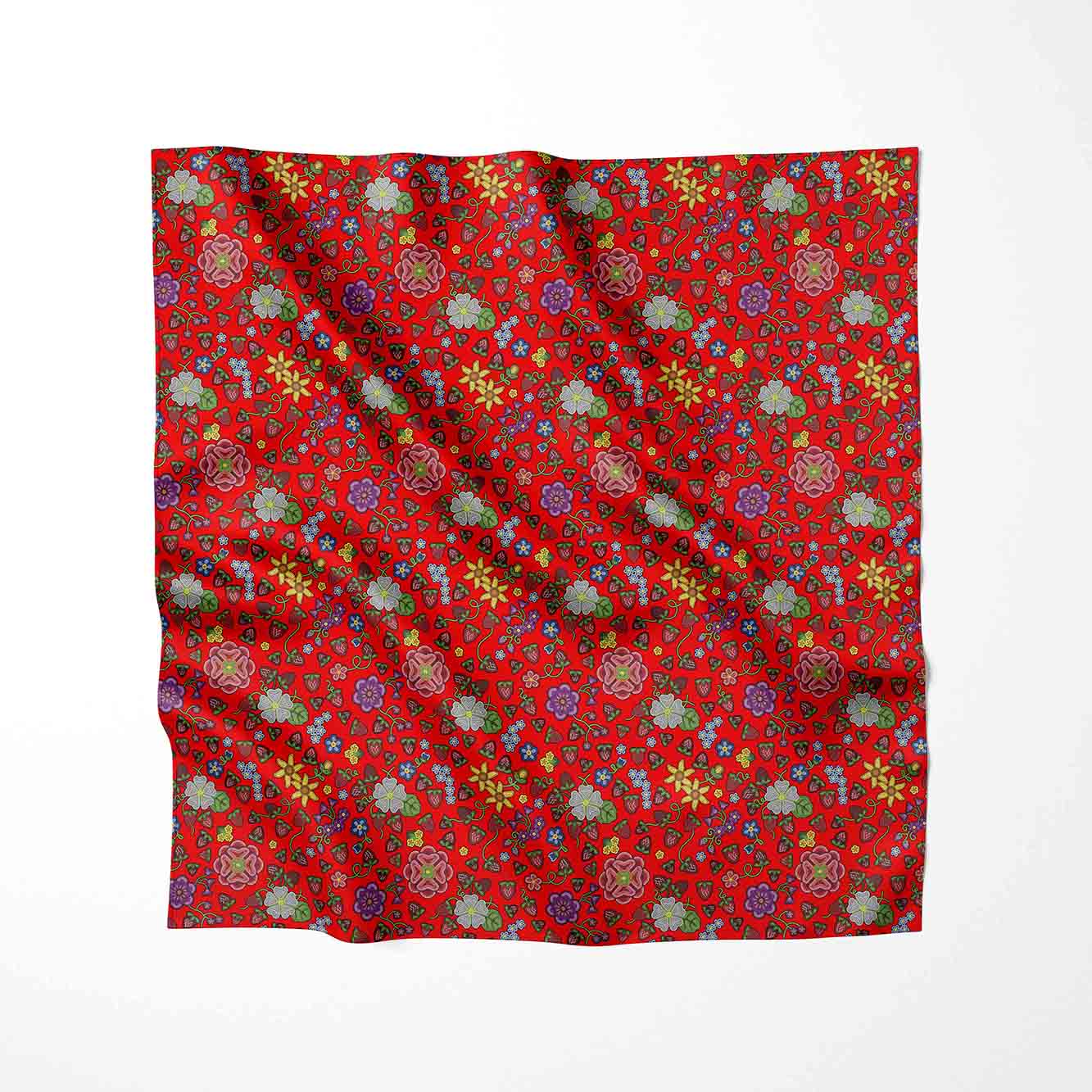 Berry Pop Fire Satin Fabric By the Yard Pre Order