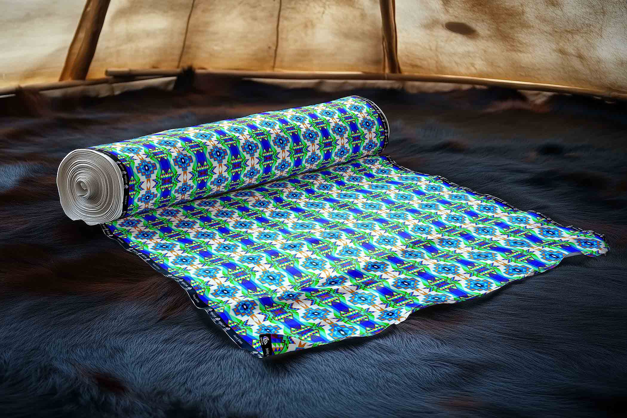 Fancy Grass Satin Fabric By the Yard Pre Order