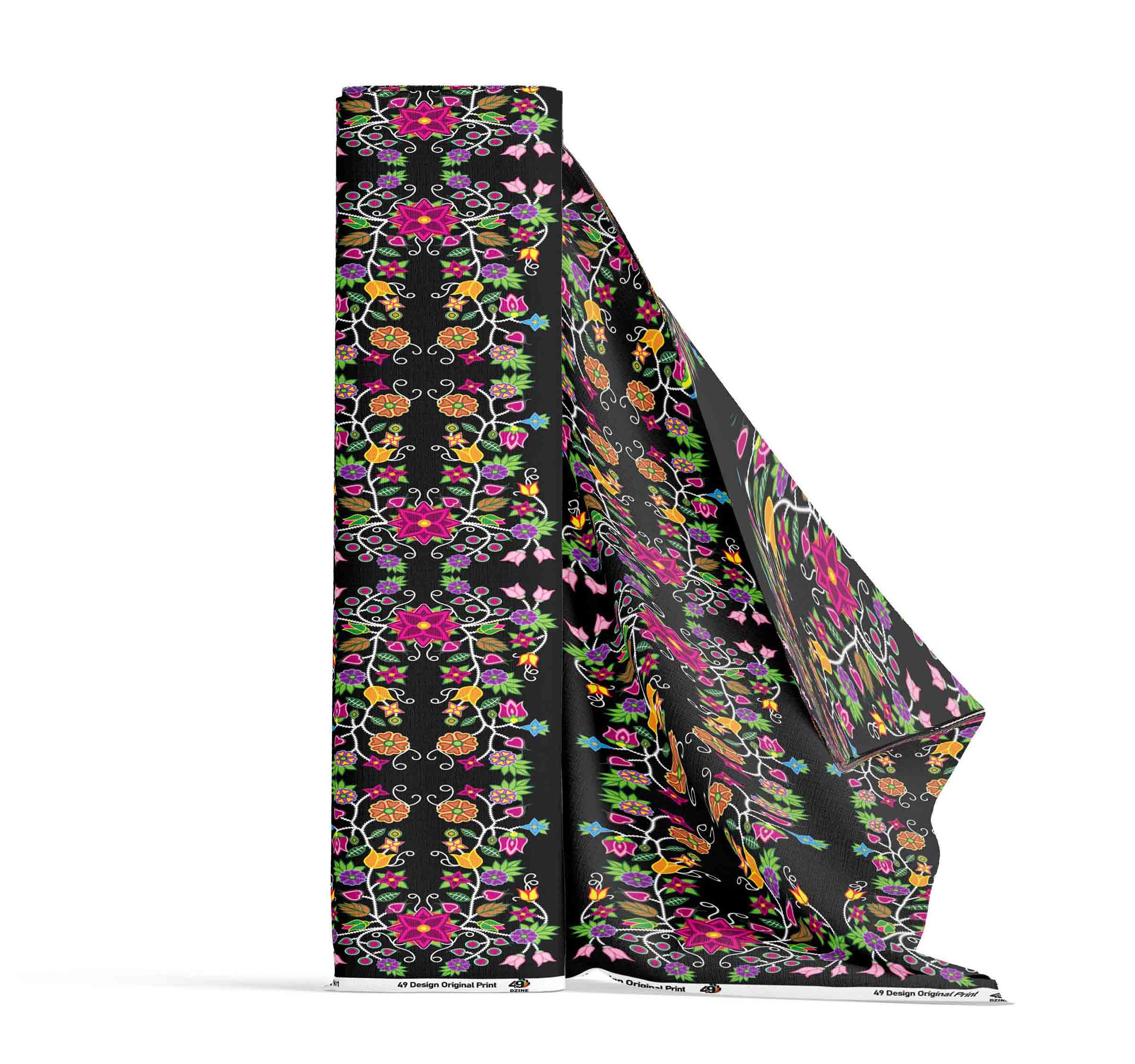 Floral Beadwork 01 42 Inch Cotton Poplin Pre Order
