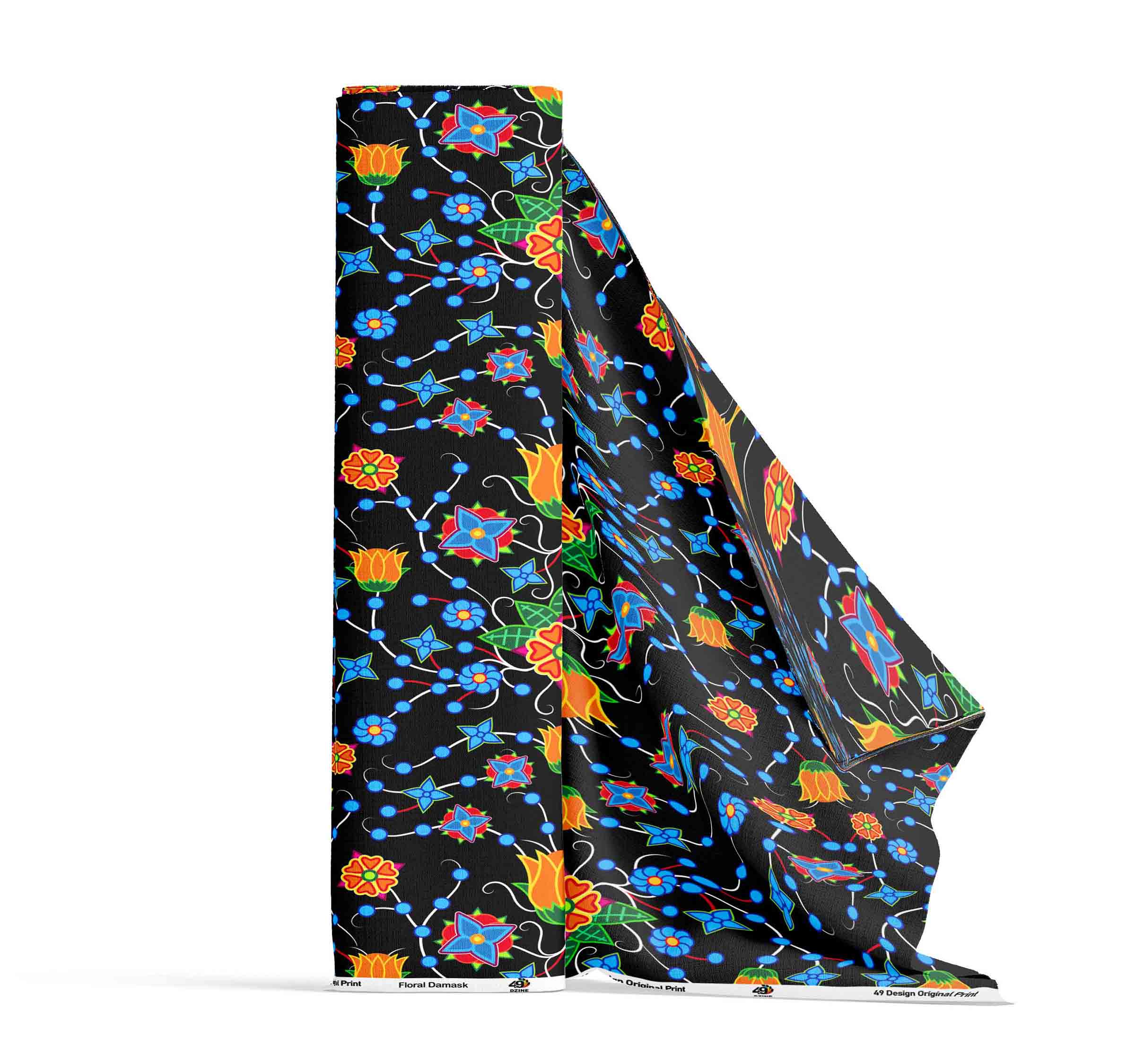 Floral Damask 42 inch Cotton Poplin Pre Order