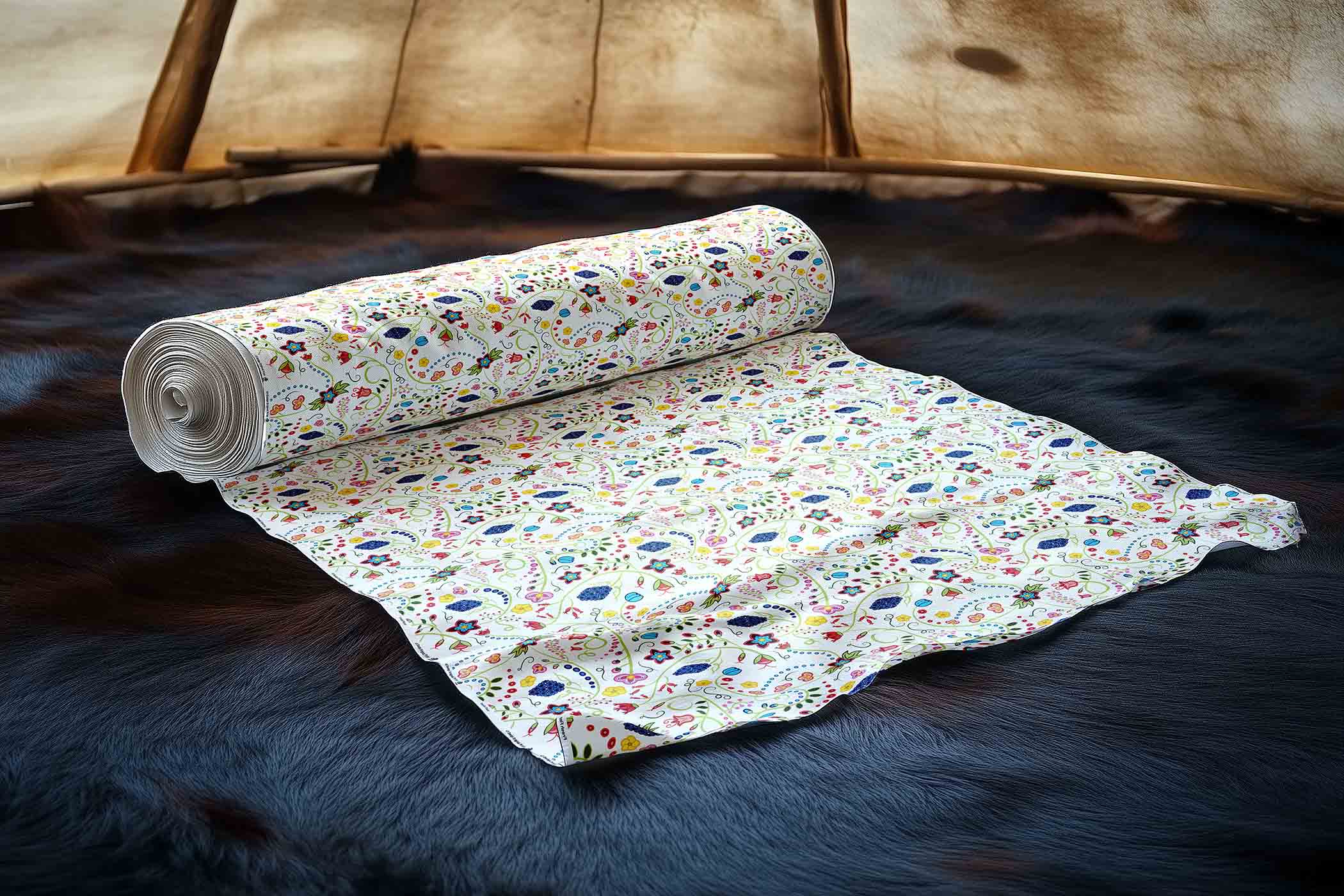 Fresh Fleur 42 inch Cotton Poplin Pre Order