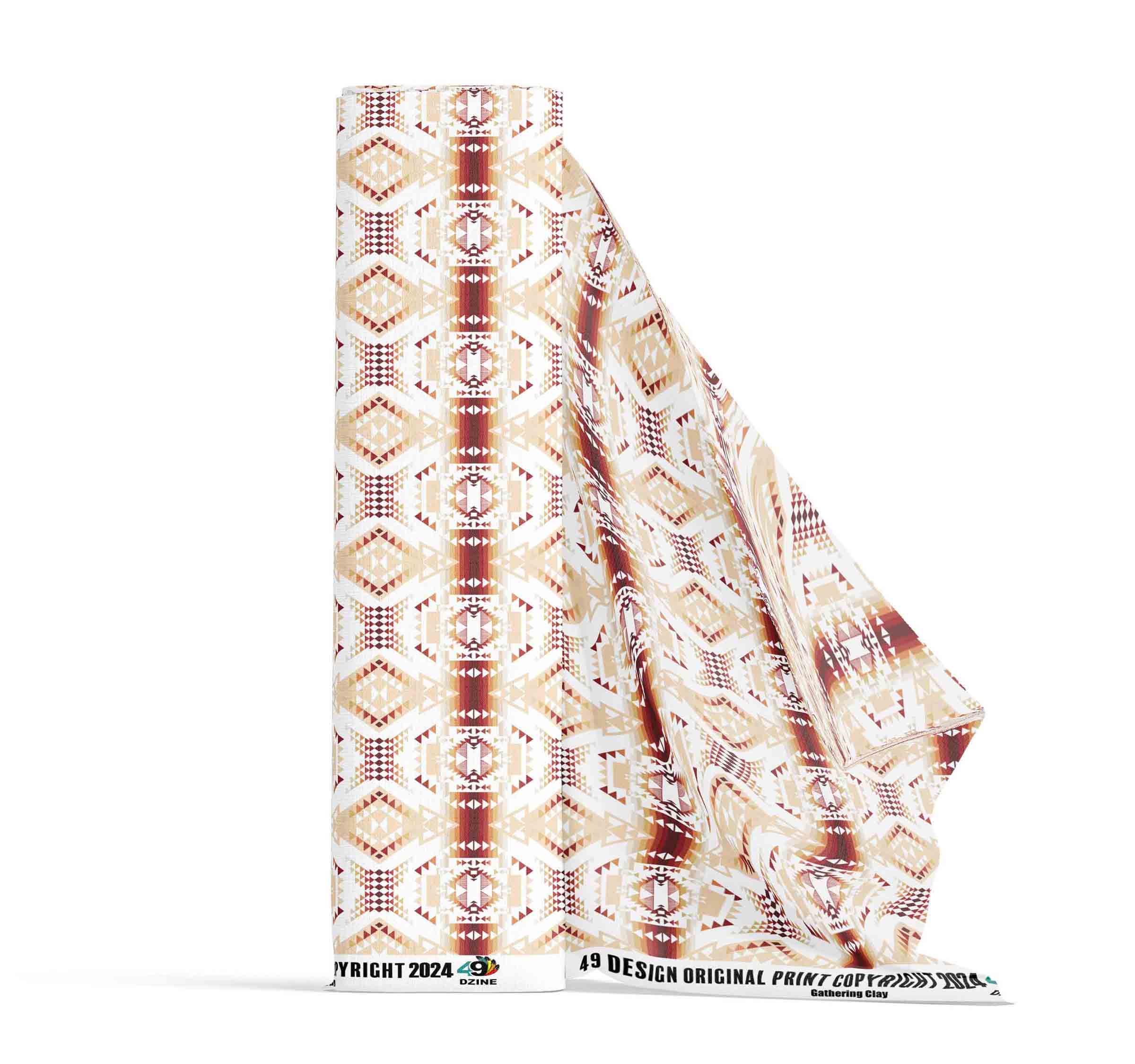 Gathering Clay 42 Inch Cotton Poplin Pre Order