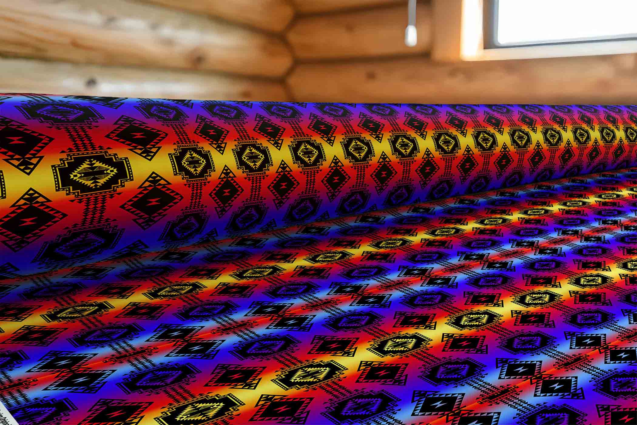 Gathering Sunset 42 inch Cotton Poplin Pre Order