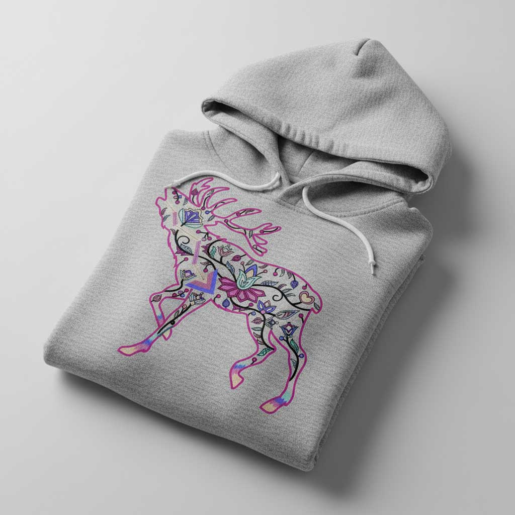 Elk Floral Animals 02-M Various Sizes