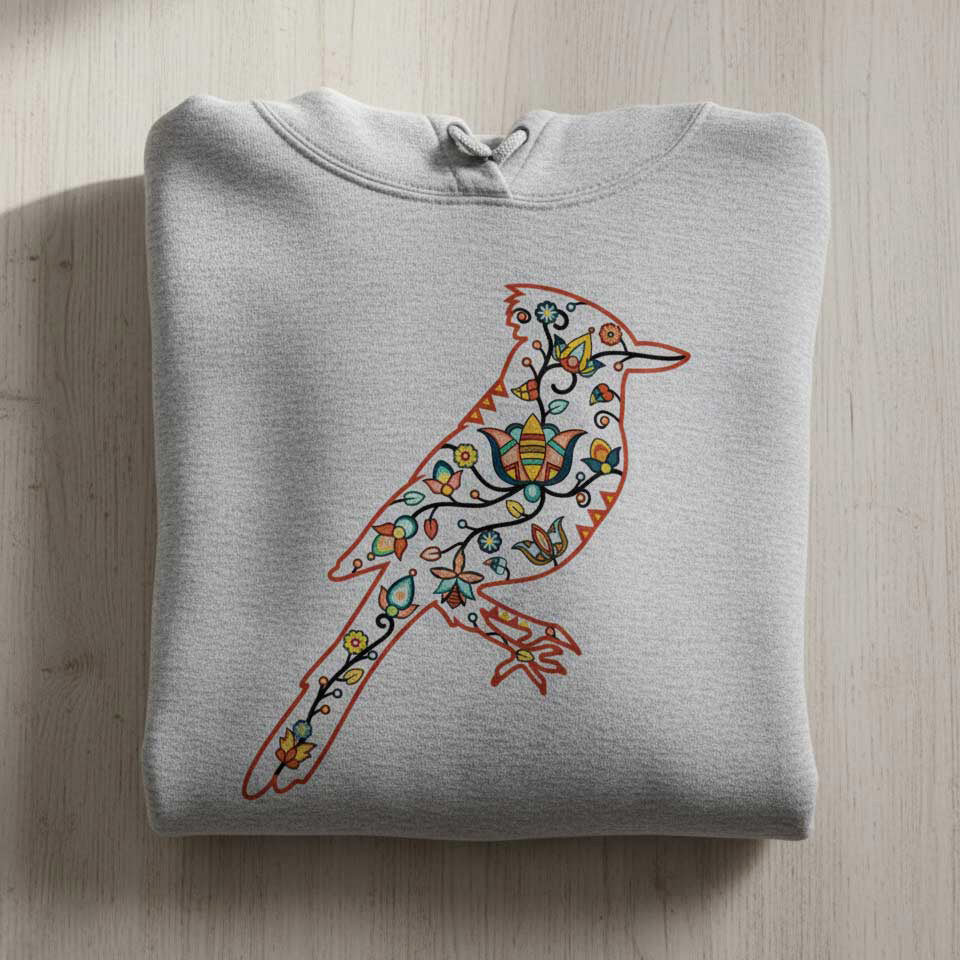 Bluejay Floral Animals 01 Various Sizes