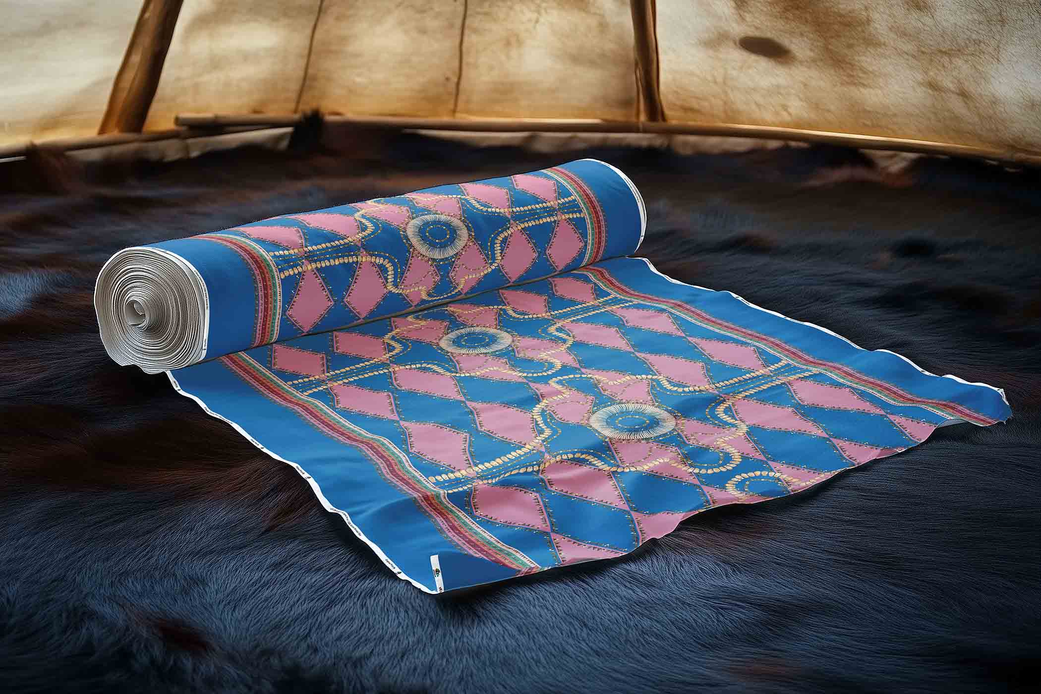 Gilded Nomad Sky 42 Inch Cotton Poplin Pre Order