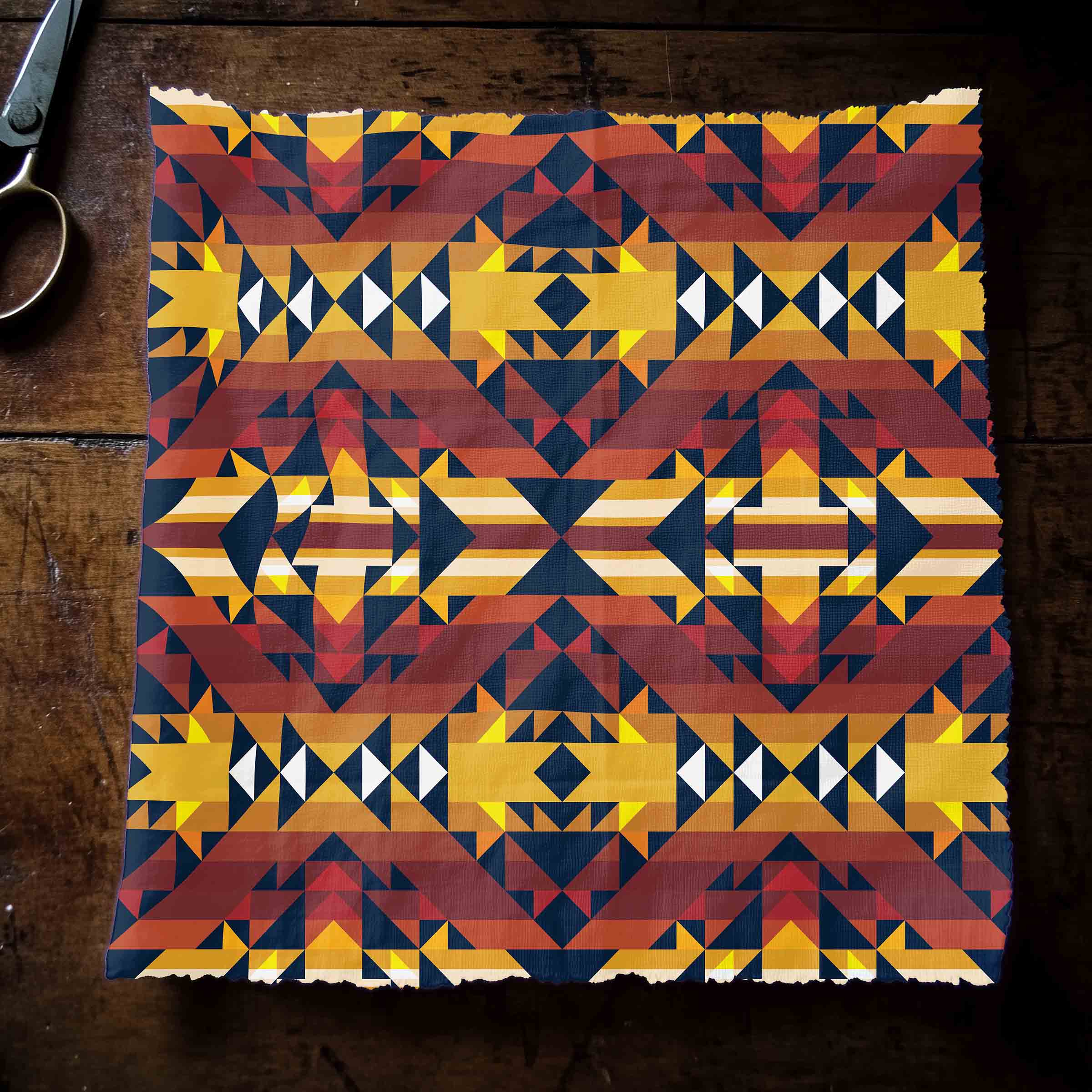 Golden Clouds 42 Inch Cotton Poplin Pre Order