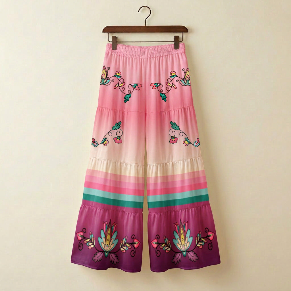 Golden Harvest Bloom Three Tier Pants