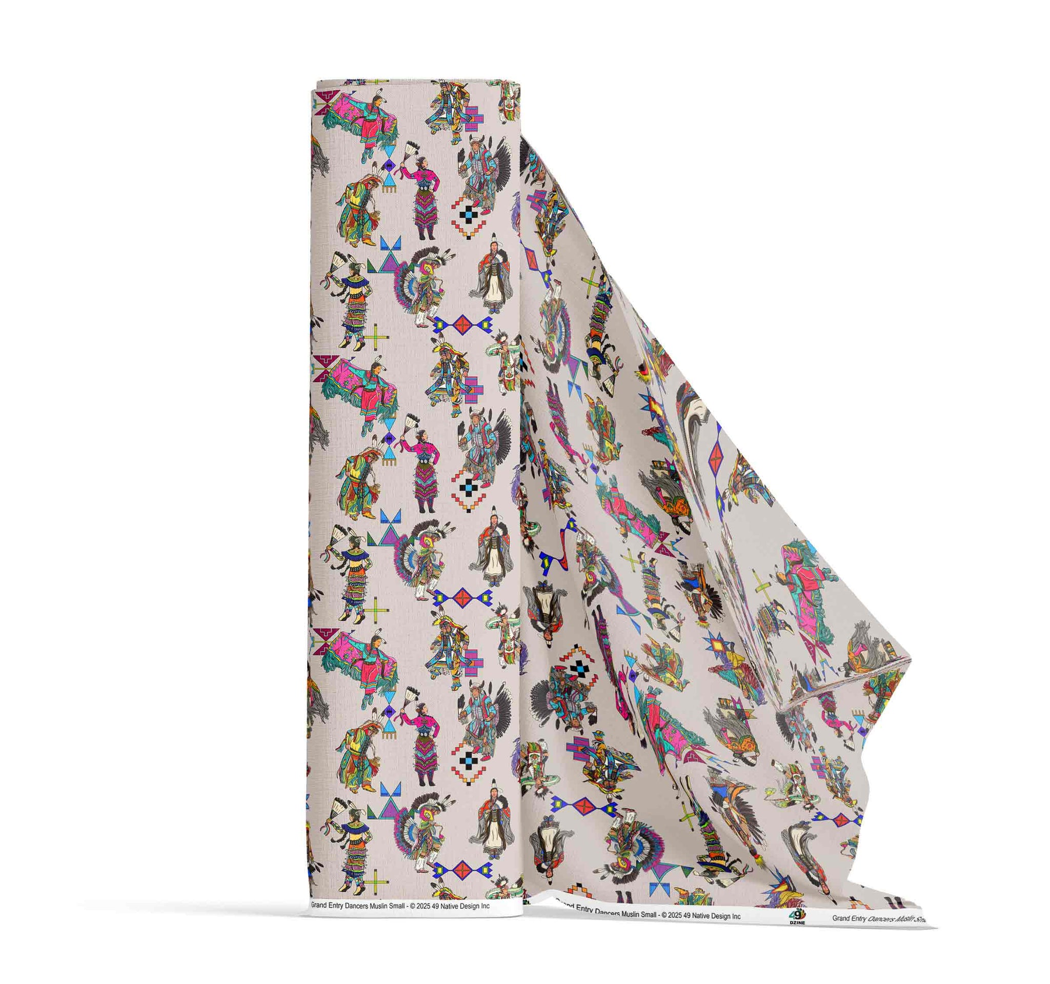 Grand Entry Dancers Muslin Universal Car Seat Cover With Thickened Back