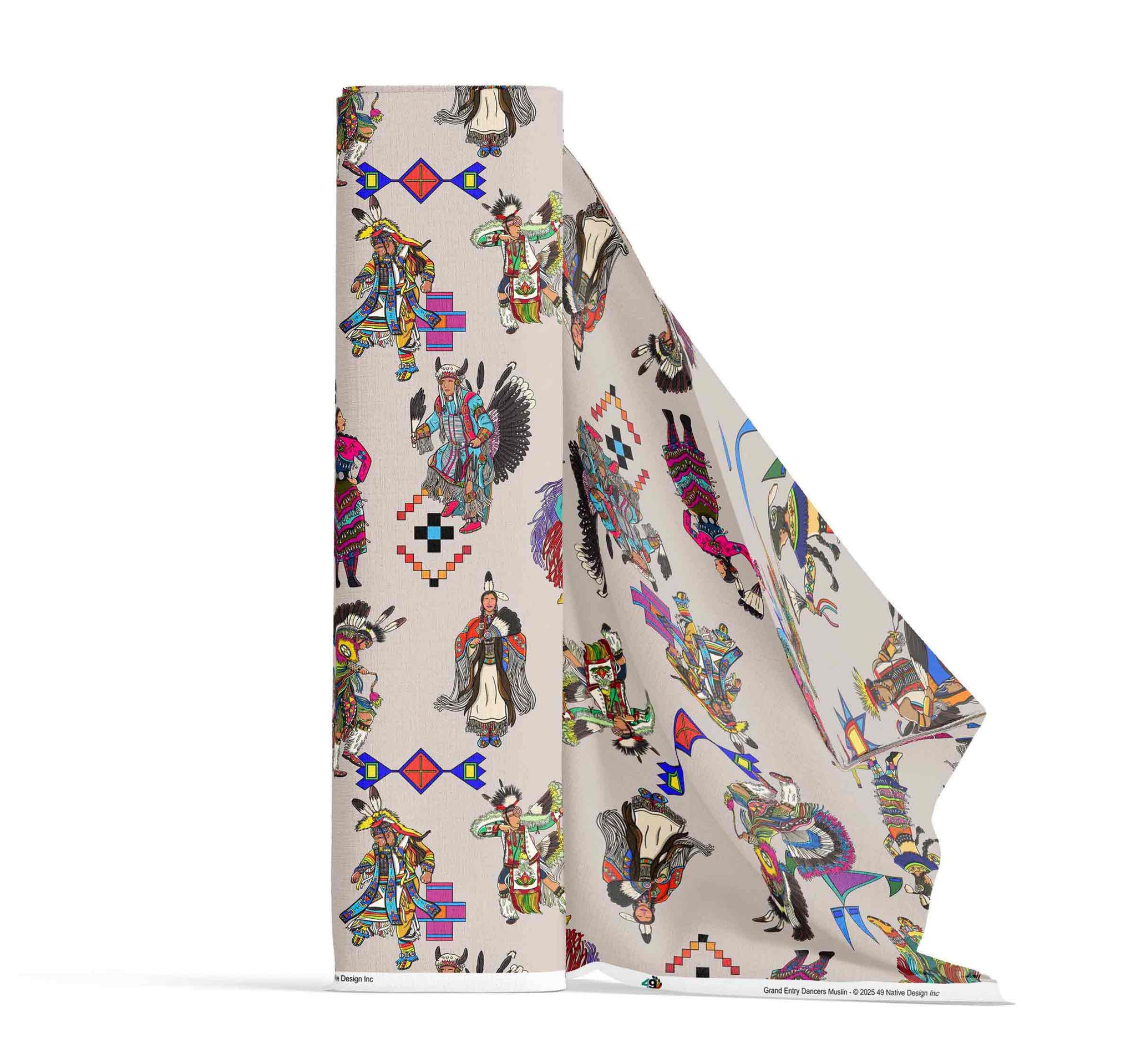 Women's Jingle Dancers Muslin Foldable Wallet