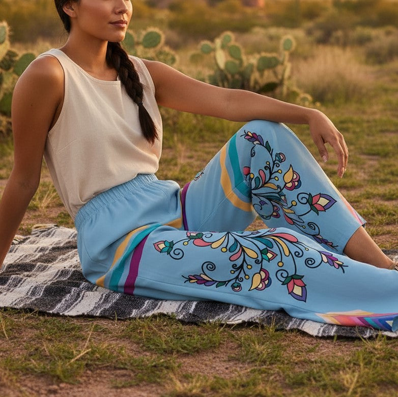 Guardian Petals Pastel Ribbon Pant