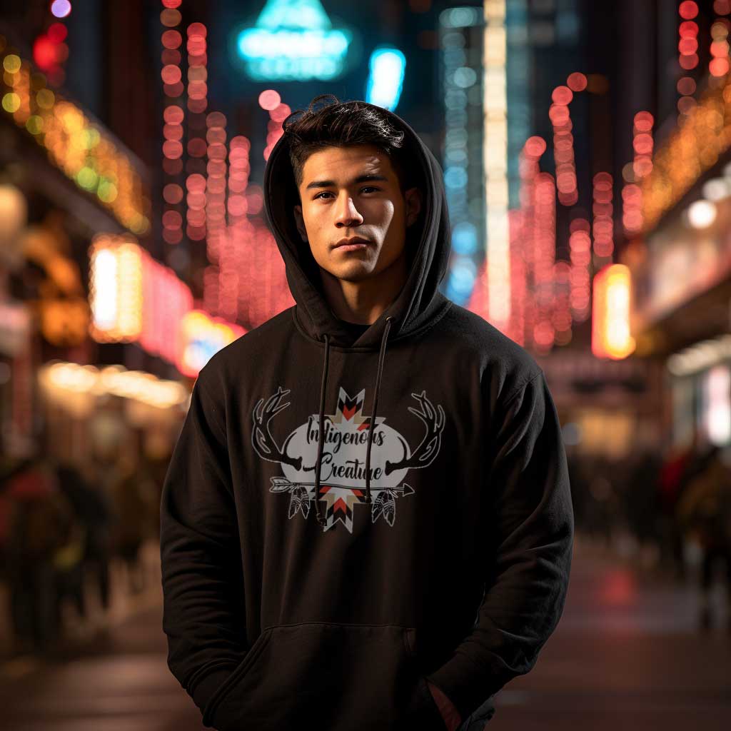 Riel Red River 49Dzine Novelty Hoodie main image 0