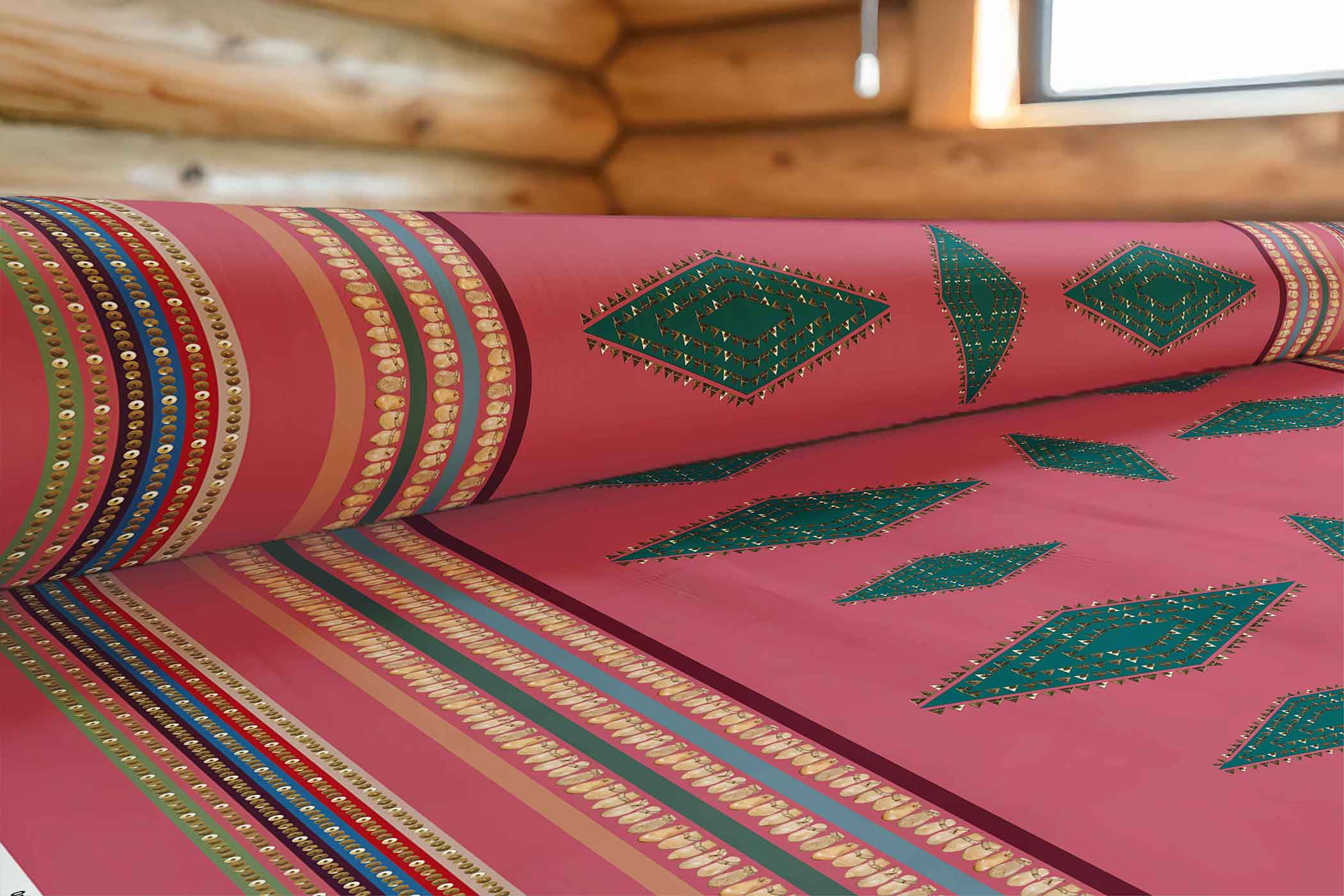 Ivory Serenade Pink 42 Inch Cotton Poplin Pre Order