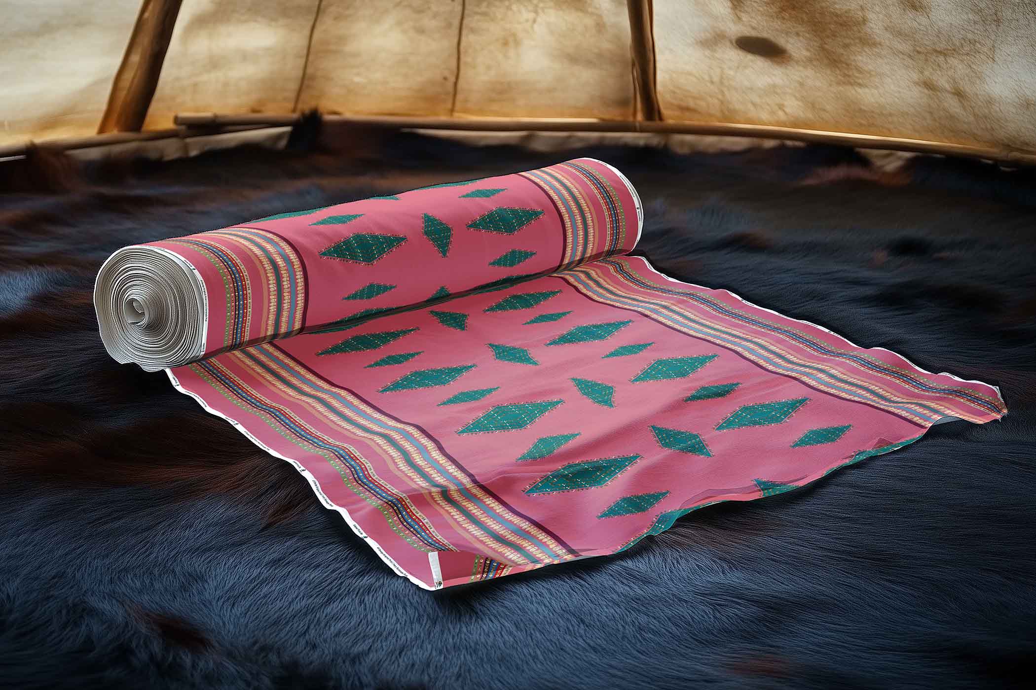 Ivory Serenade Pink 42 Inch Cotton Poplin Pre Order