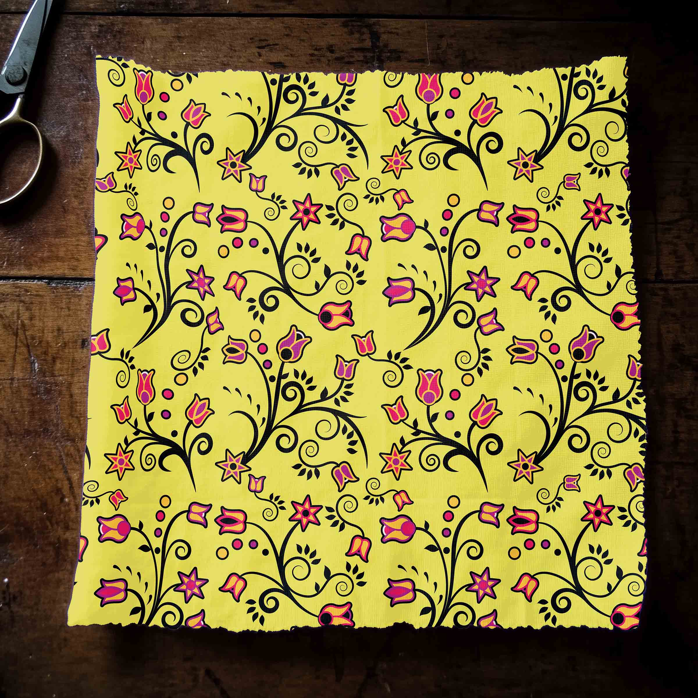 Key Lime Star 42 Inch Cotton Poplin Pre Order