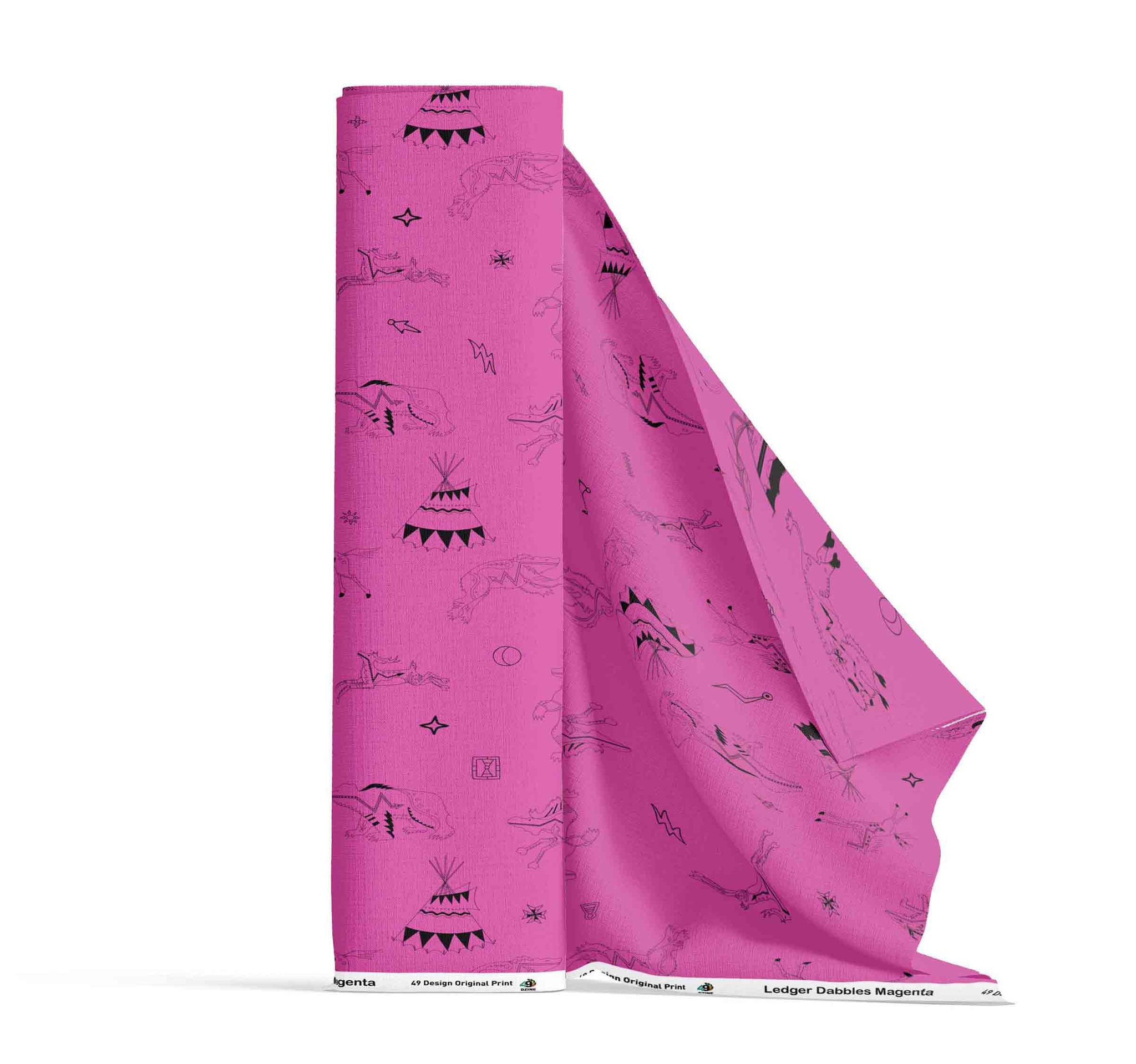 Ledger Dabbles Blue 42 Inch Cotton Poplin Pre Order main image 1