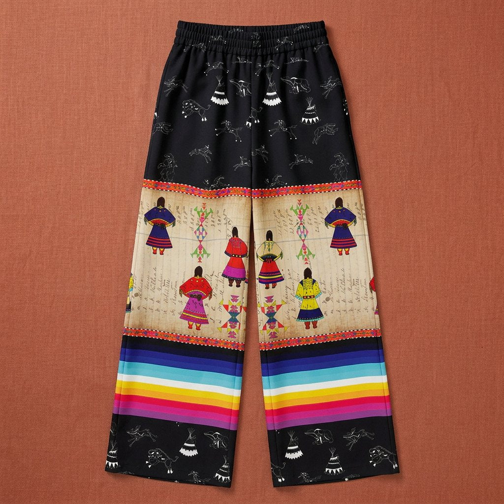 Ledger Round Dance Midnight Women's Pants