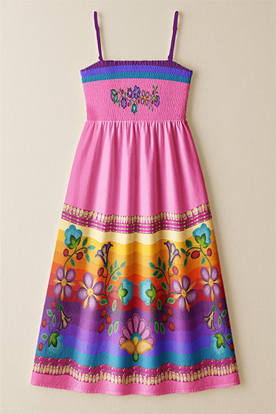 Meadow Radiance Pink 1 Smock Top Dress
