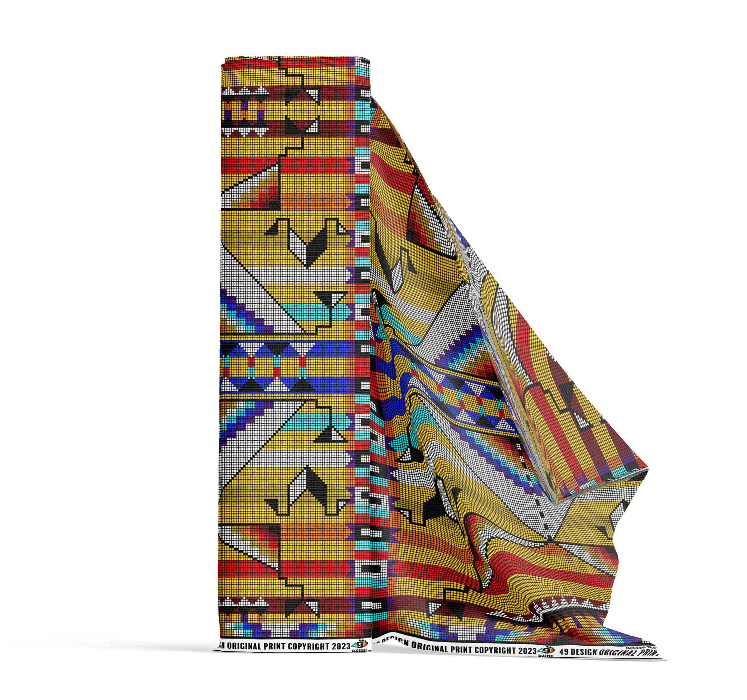 Medicine Blessing Yellow 42 Inch Cotton Poplin Pre Order