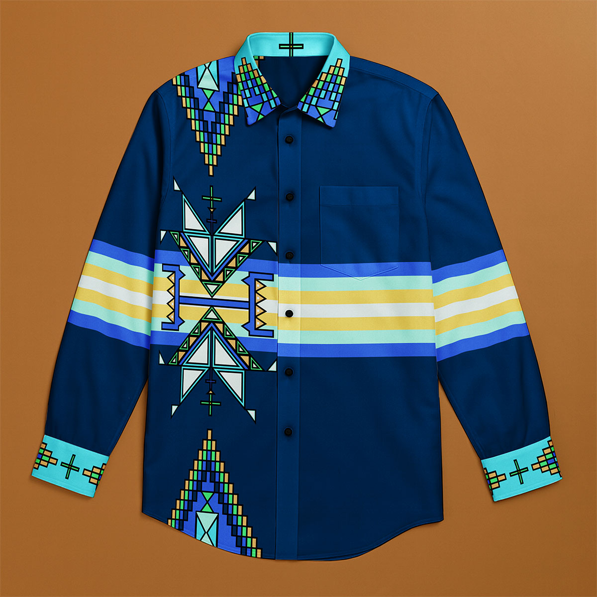 Eagle Strike Men's Casual Dress Shirt