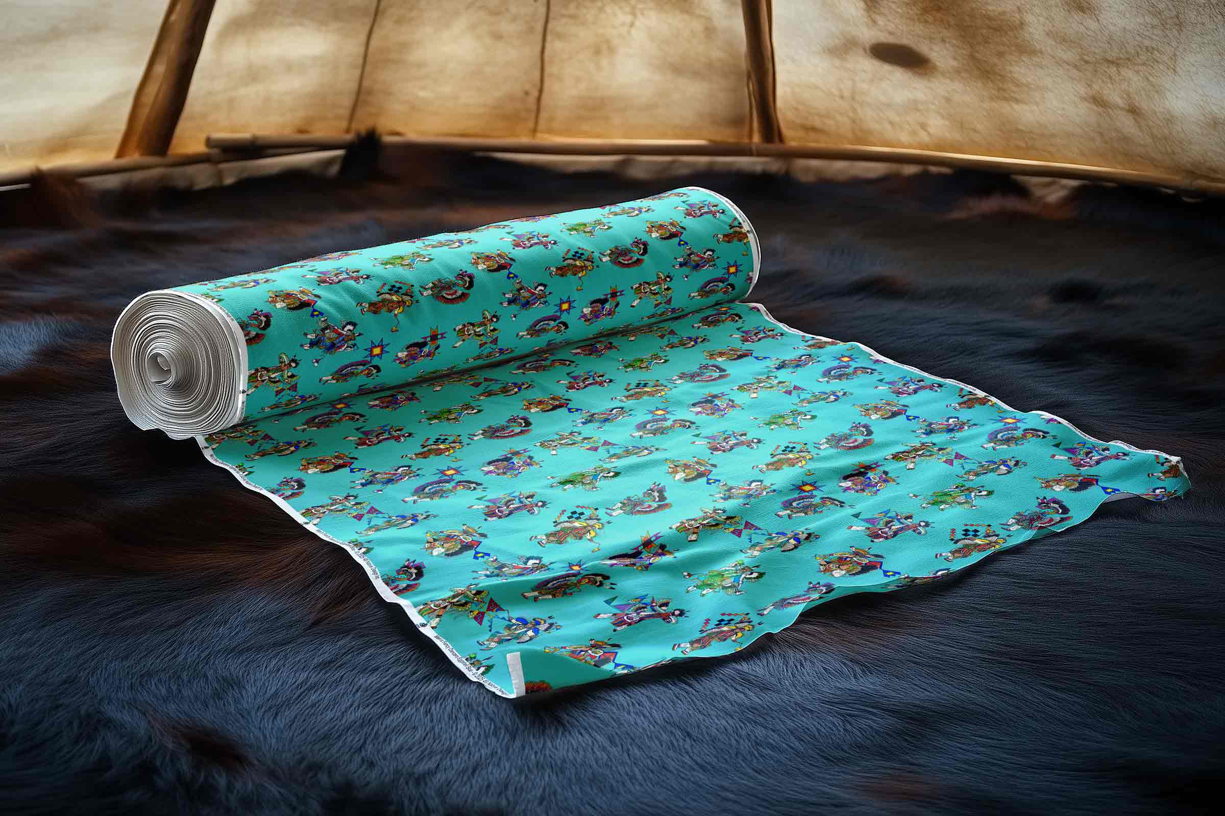 Men's Fancy Dancers Eggshell Blue Large 42 Inch Cotton Poplin Pre Order