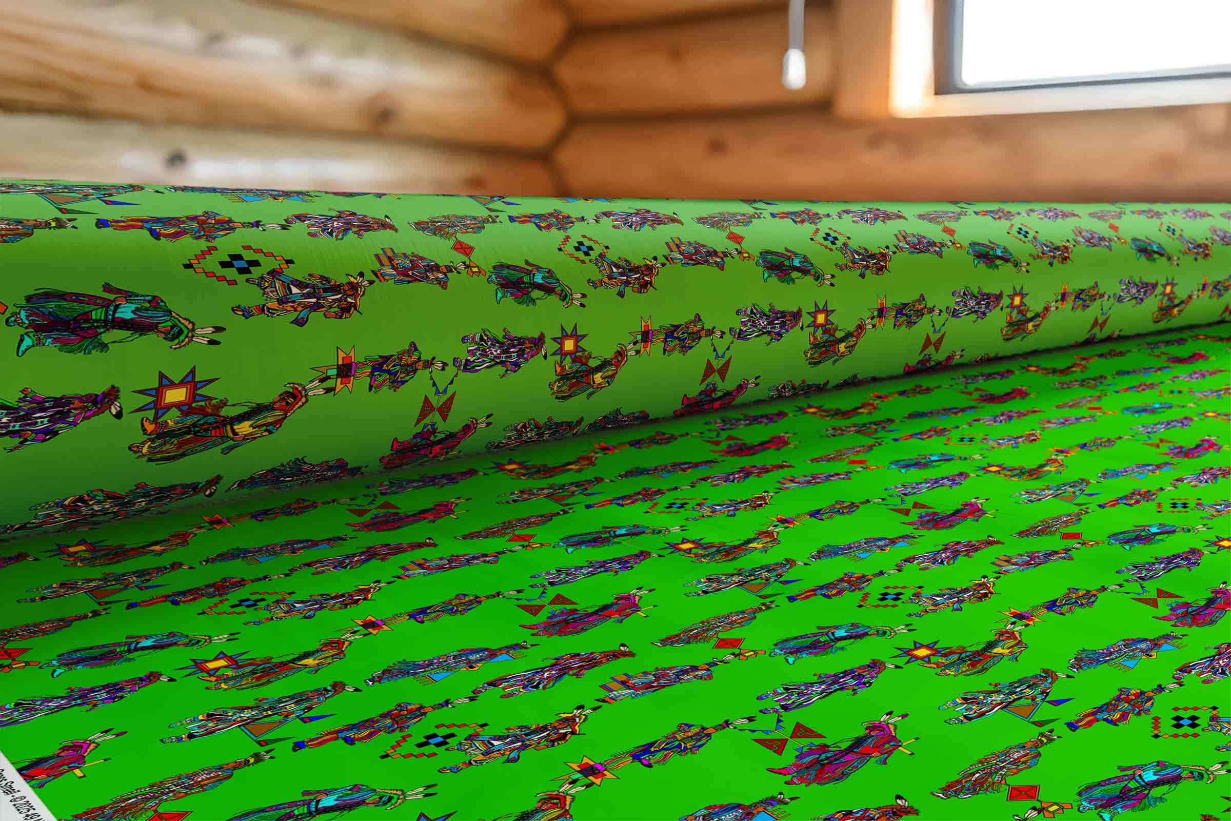 Men's Grass Dancers Grass Small 42 Inch Cotton Poplin Pre Order