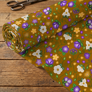 Midnight Moss Bloom Toffee 42 Inch Cotton Poplin Pre Order