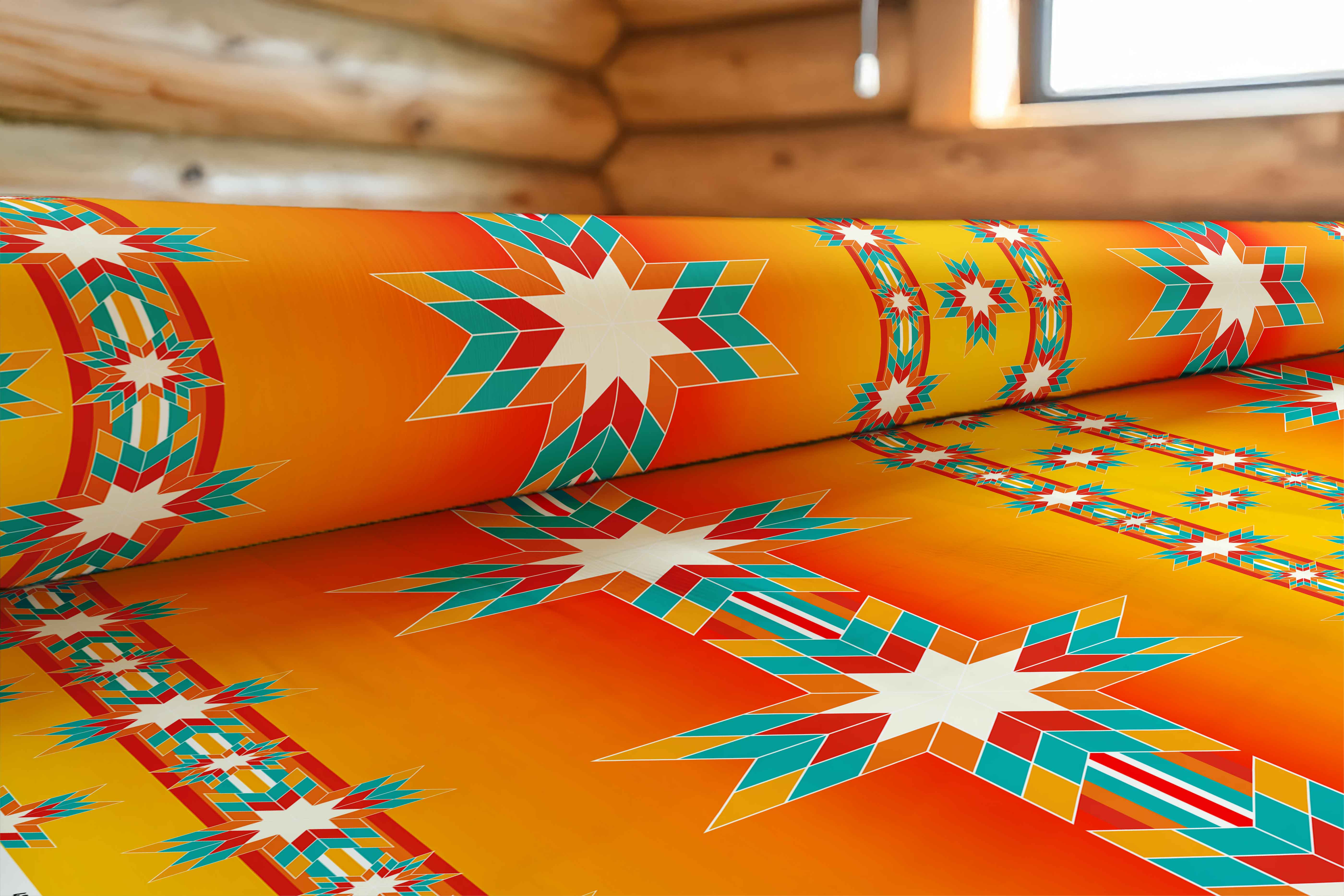 Morning Star Sunset 42 Inch Cotton Poplin Pre Order