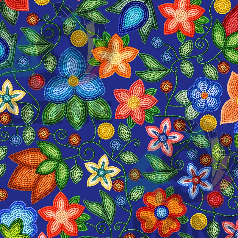 Morning Harmony Sapphire 42 Inch Cotton Poplin Pre Order