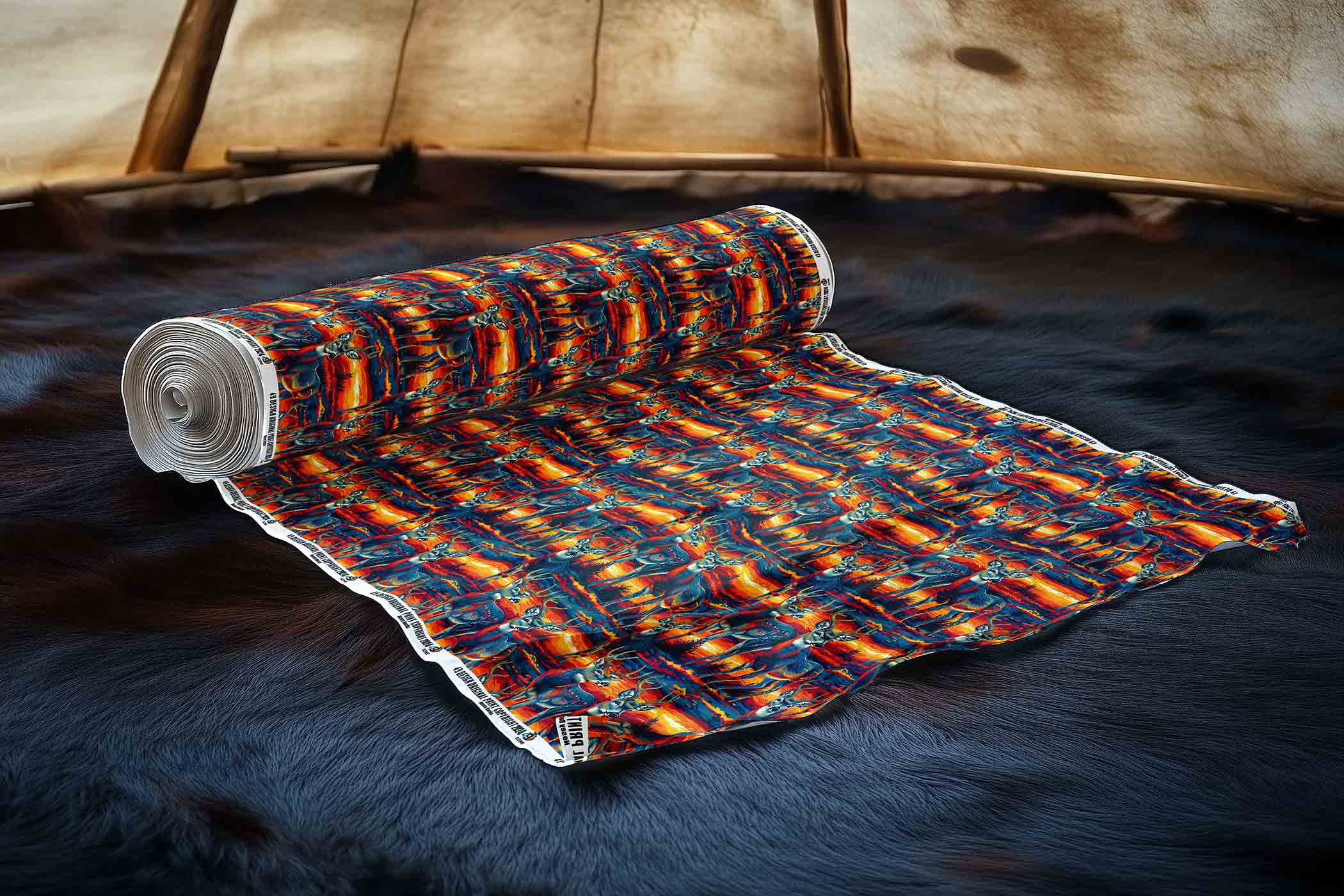 Nosey Bucks 42 Inch Cotton Poplin Pre Order