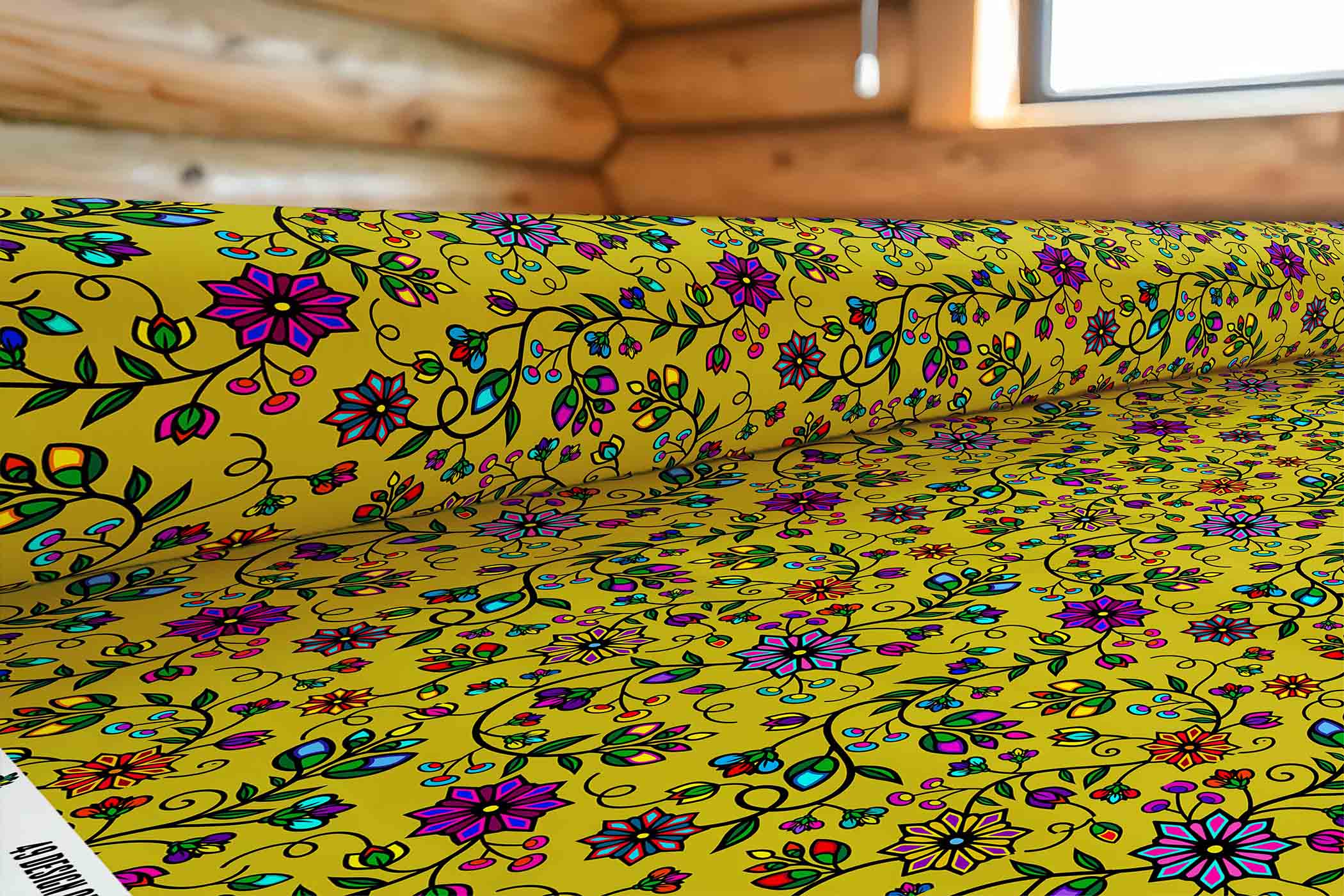 Prairie Paintbrush Cornblossom 42 Inch Cotton Poplin Pre Order