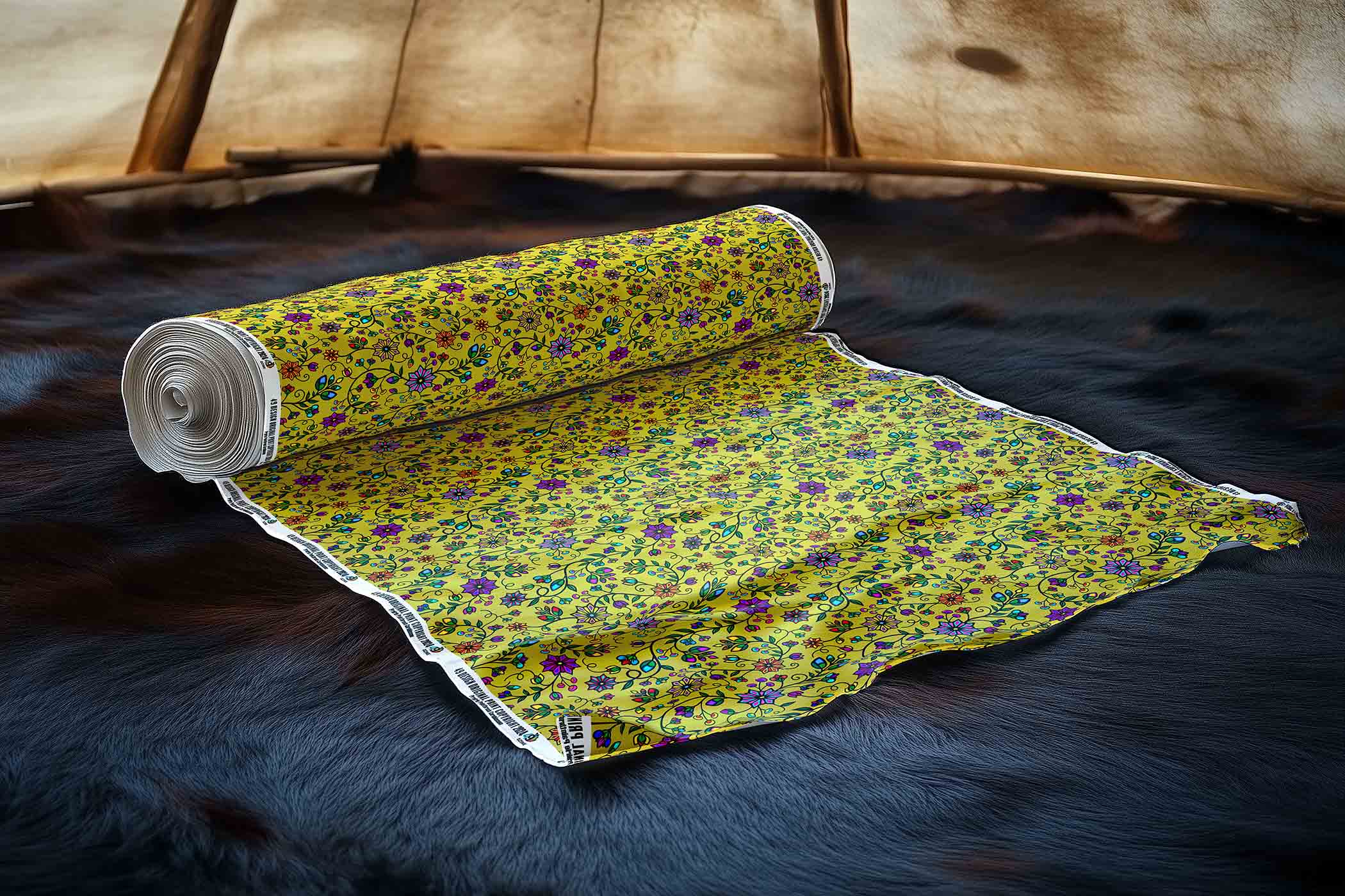 Prairie Paintbrush Cornblossom 42 Inch Cotton Poplin Pre Order