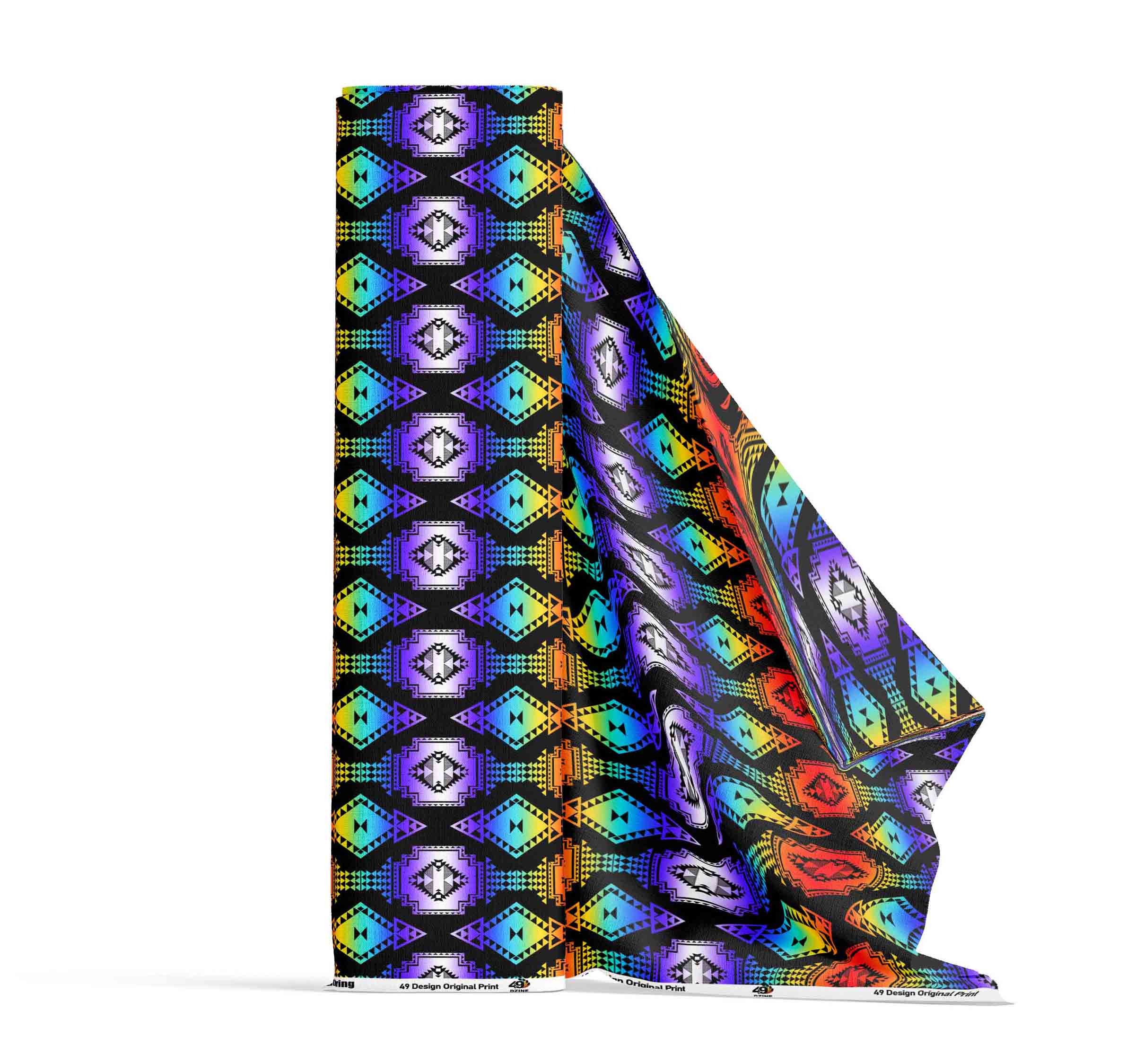 Rainbow Gathering 42 Inch Cotton Poplin Pre Order