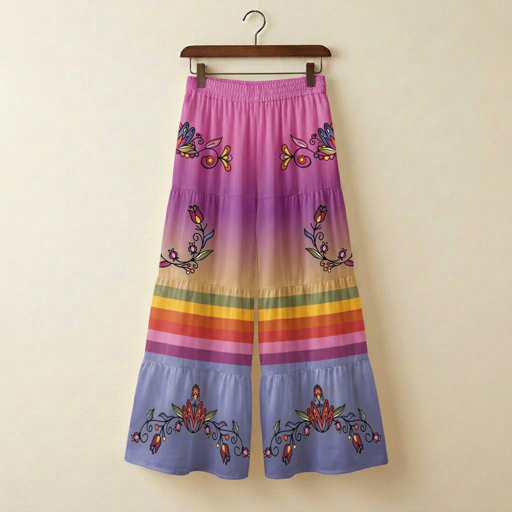 Red Willow Whisper Three Tier Pants