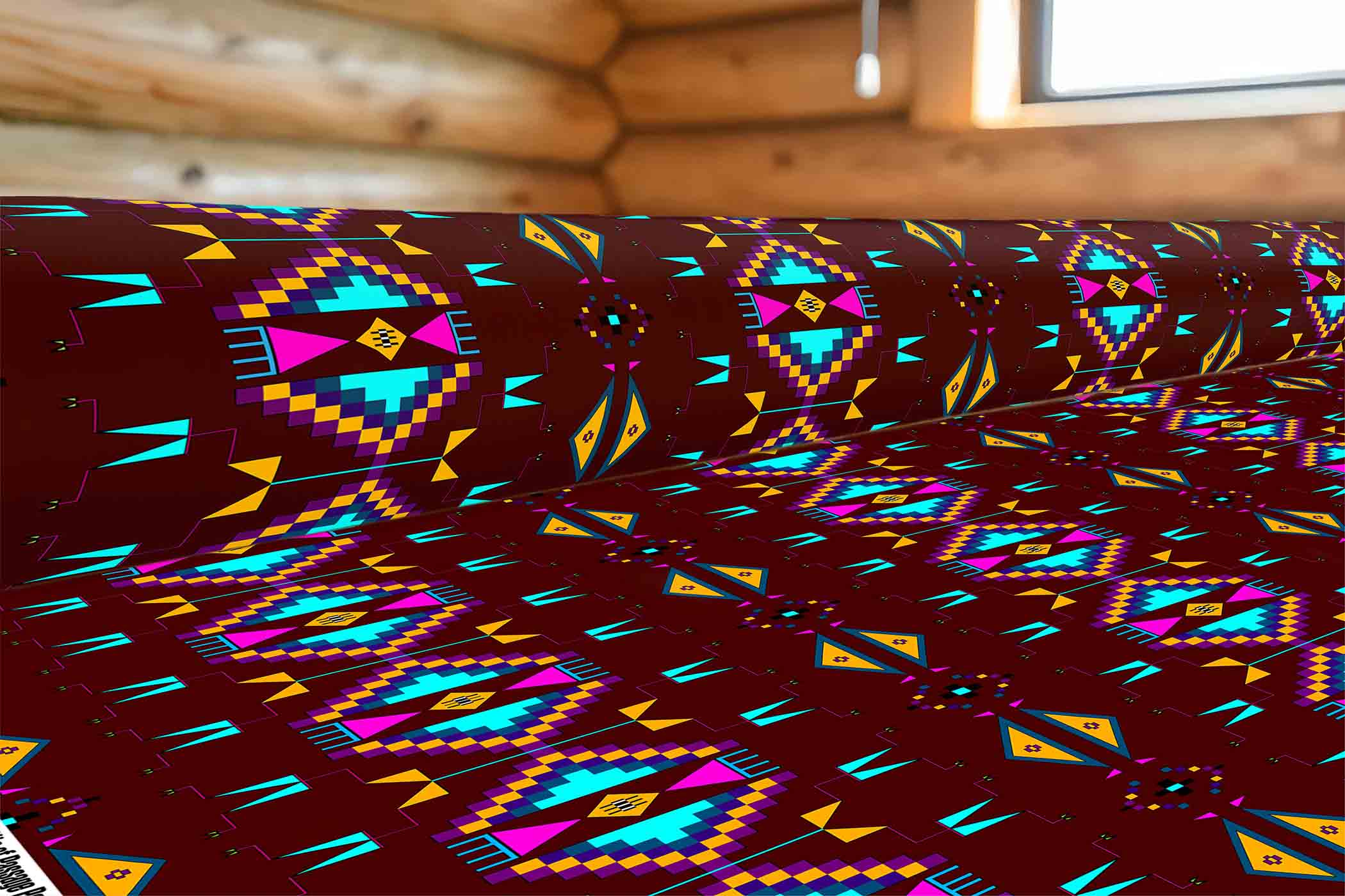 Rite of Passage Pemmican Berry 42 Inch Cotton Poplin Pre Order