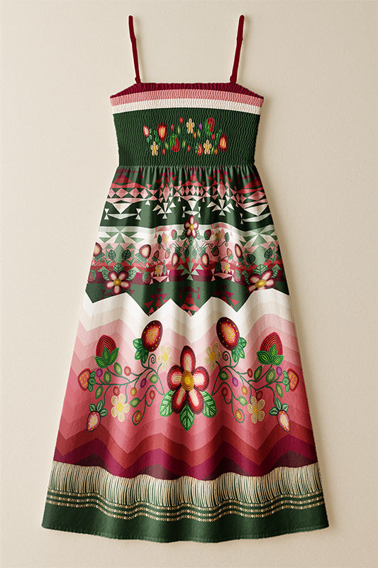 Sacred Strawberry Hunter 1 Smock Top Dress