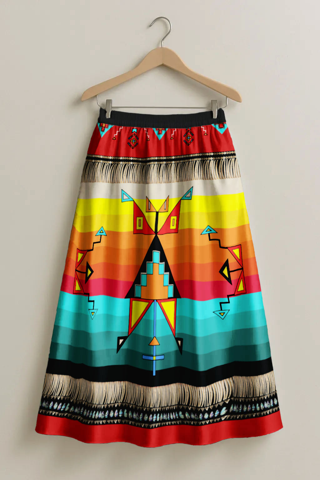 Sentinel of the Plains Red 3 Skirt