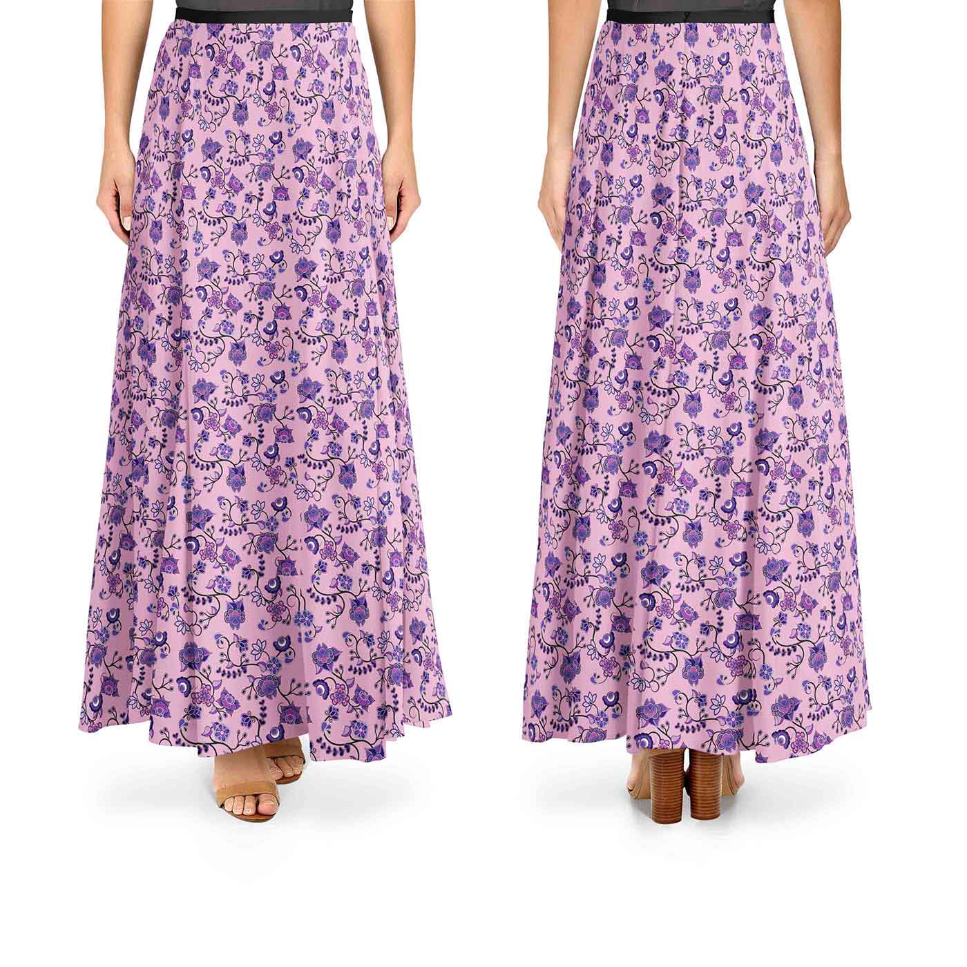 Purple Floral Amour 42 Inch Cotton Poplin Pre Order