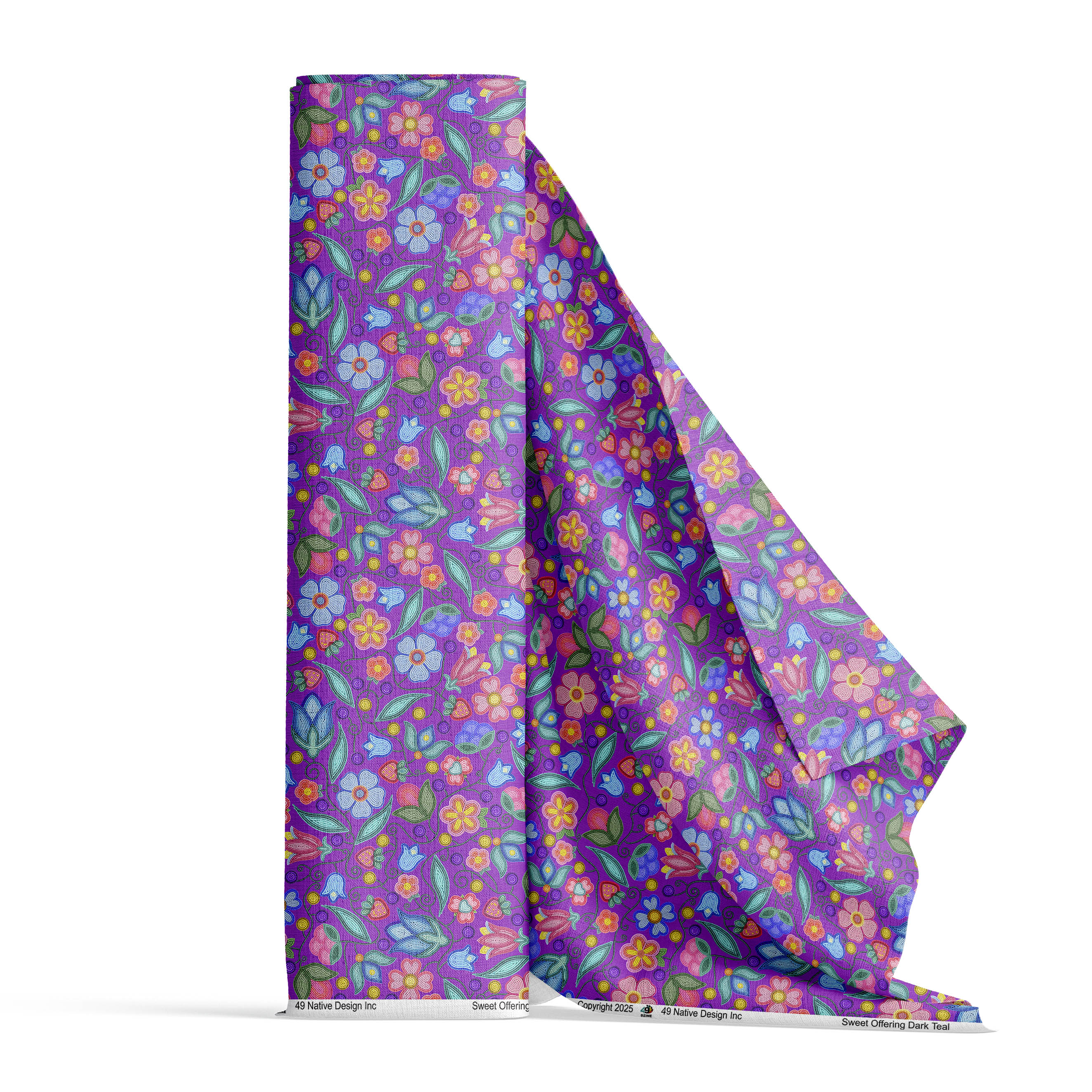 Sweet Offering Purple 42 Inch Cotton Poplin Pre Order