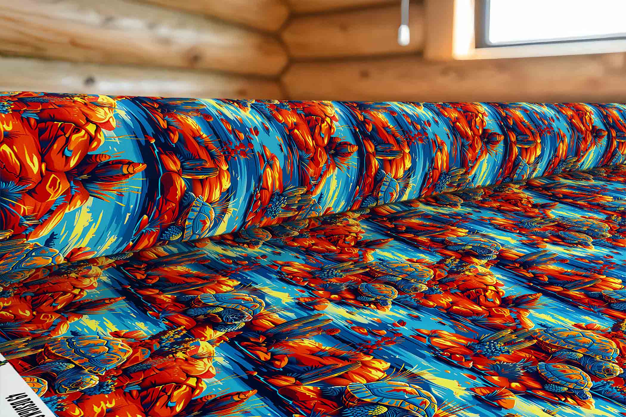 Turtle Power 42 Inch Cotton Poplin Pre Order